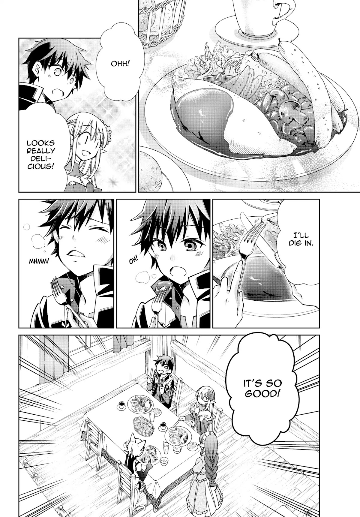 Jishou! Heibon Mazoku no Eiyuu Life: B-kyuu Mazoku nano ni Cheat Dungeon wo Tsukutteshimatta Kekka Chapter 13 page 16 - Chapter 13: Chrono Enjoys Exploring The City