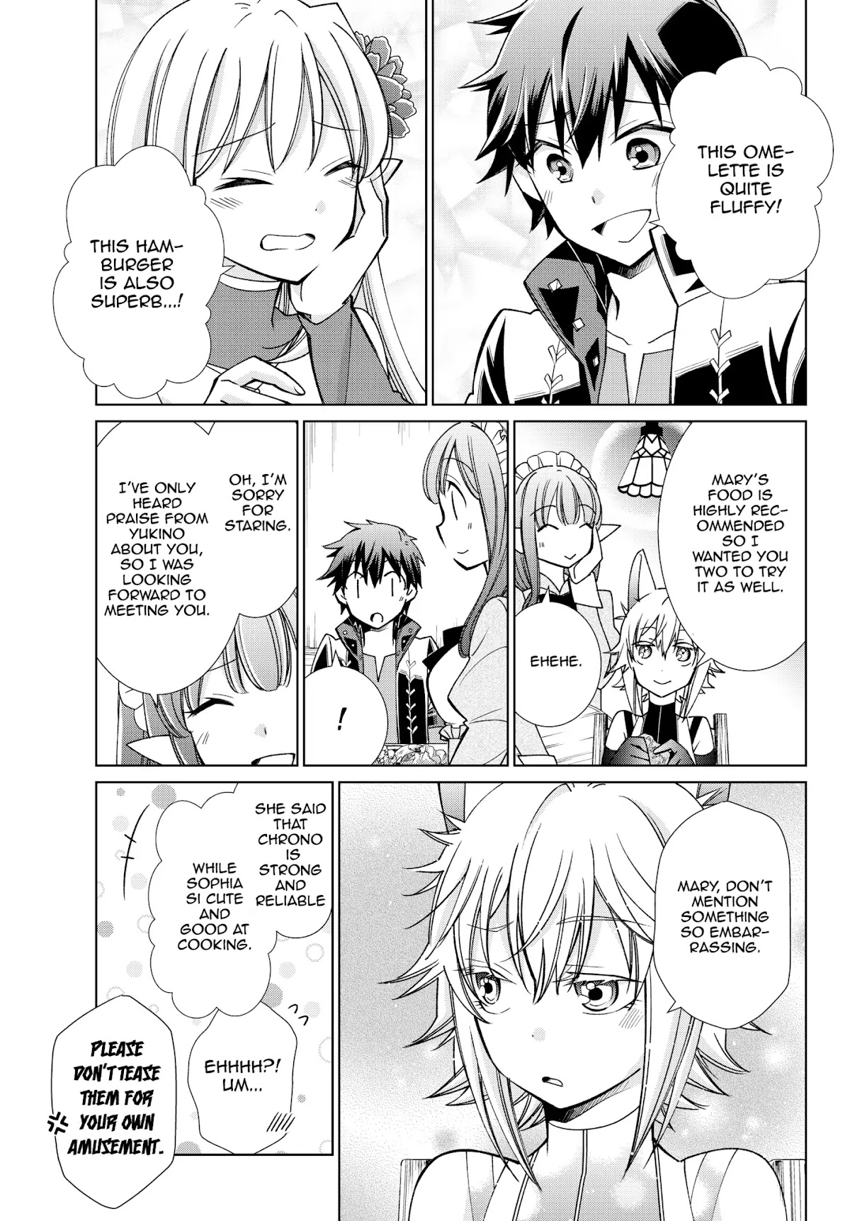 Jishou! Heibon Mazoku no Eiyuu Life: B-kyuu Mazoku nano ni Cheat Dungeon wo Tsukutteshimatta Kekka Chapter 13 page 17 - Chapter 13: Chrono Enjoys Exploring The City