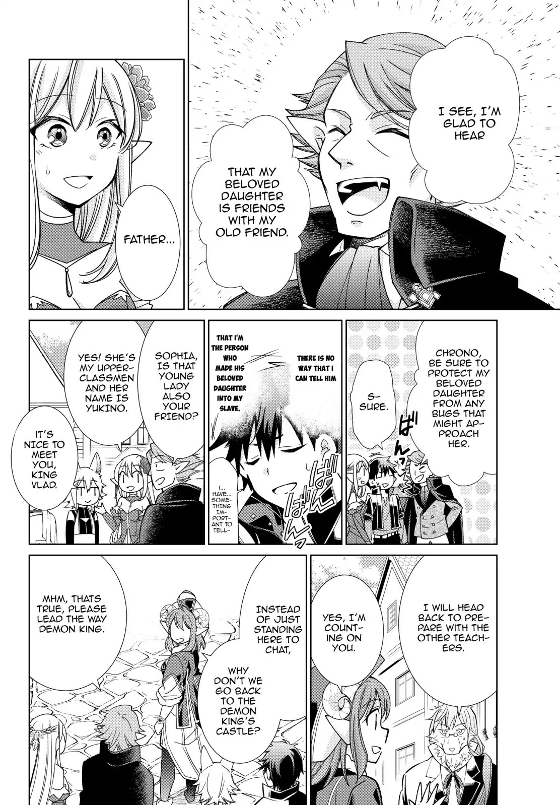 Jishou! Heibon Mazoku no Eiyuu Life: B-kyuu Mazoku nano ni Cheat Dungeon wo Tsukutteshimatta Kekka Chapter 14 page 6 - Chapter 14: Chrono Meets The Vampire King