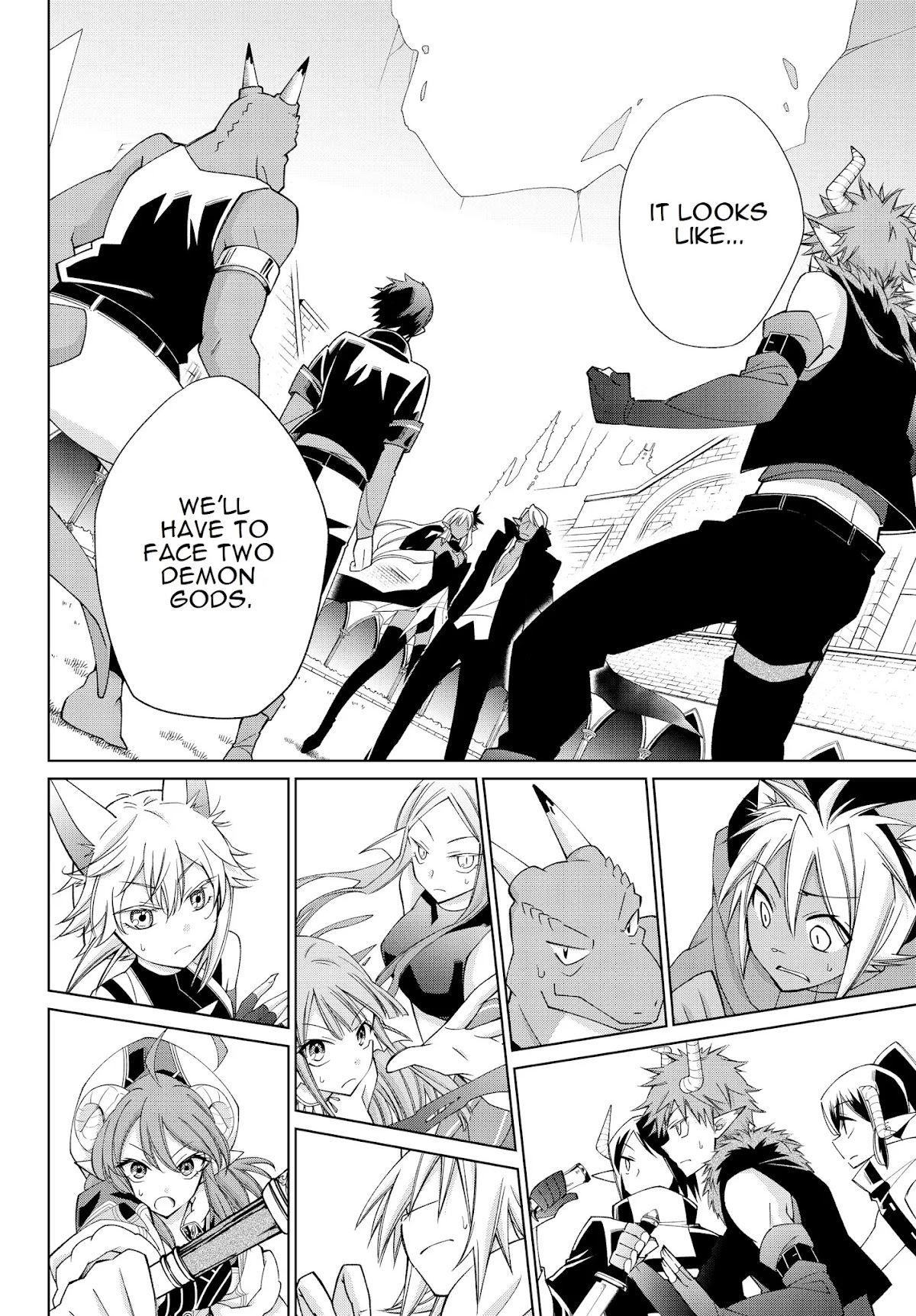Jishou! Heibon Mazoku no Eiyuu Life: B-kyuu Mazoku nano ni Cheat Dungeon wo Tsukutteshimatta Kekka Chapter 19 page 2 - Chapter 19: Chrono fights demon gods (1)
