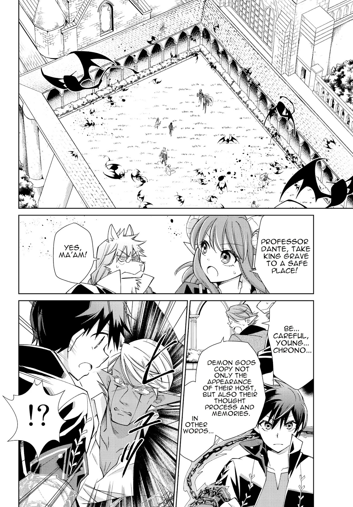 Jishou! Heibon Mazoku no Eiyuu Life: B-kyuu Mazoku nano ni Cheat Dungeon wo Tsukutteshimatta Kekka Chapter 19 page 8 - Chapter 19: Chrono fights demon gods (1)