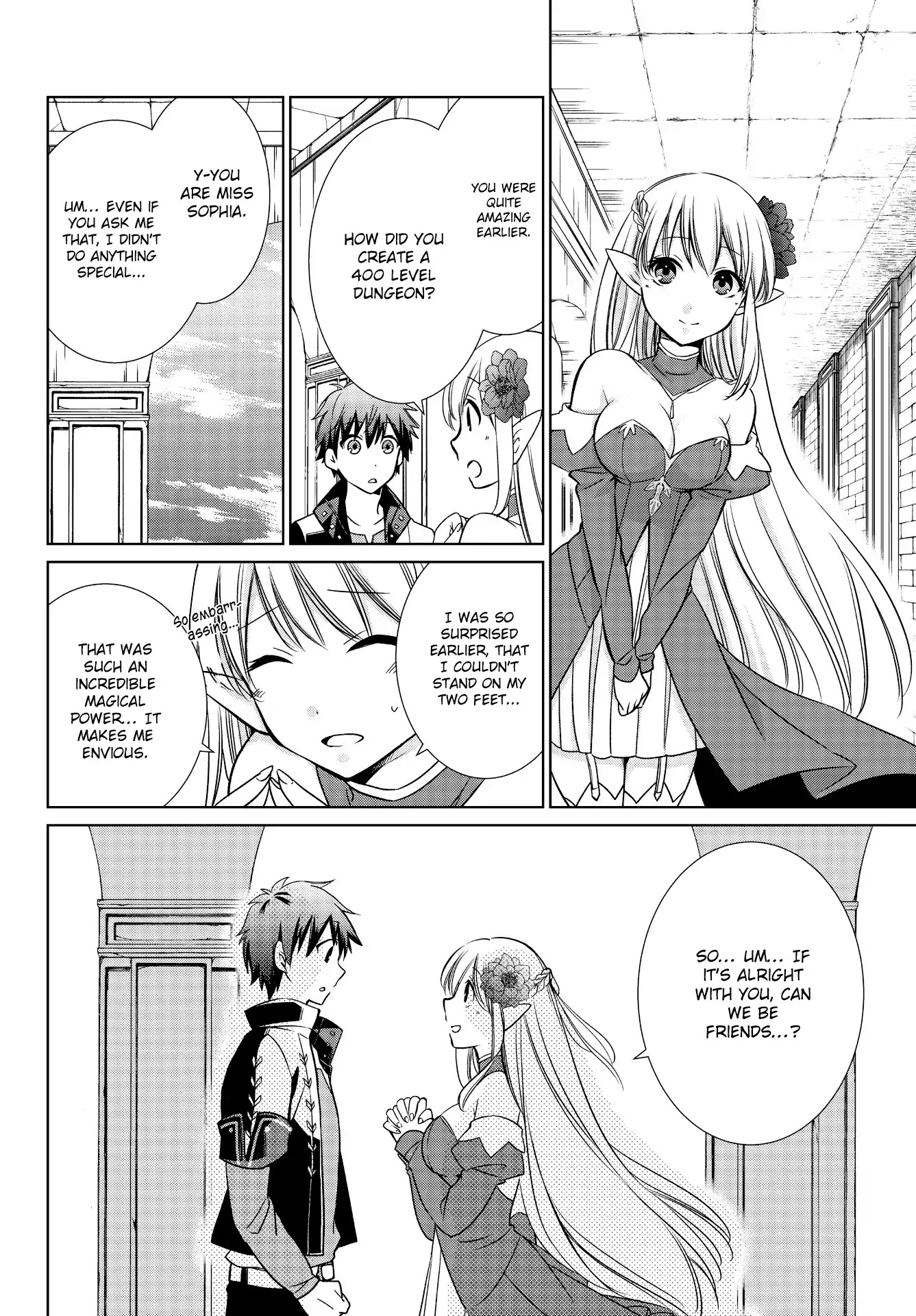 Jishou! Heibon Mazoku no Eiyuu Life: B-kyuu Mazoku nano ni Cheat Dungeon wo Tsukutteshimatta Kekka Chapter 2 page 8 - Chapter 2: Chrono Creates A Dungeon