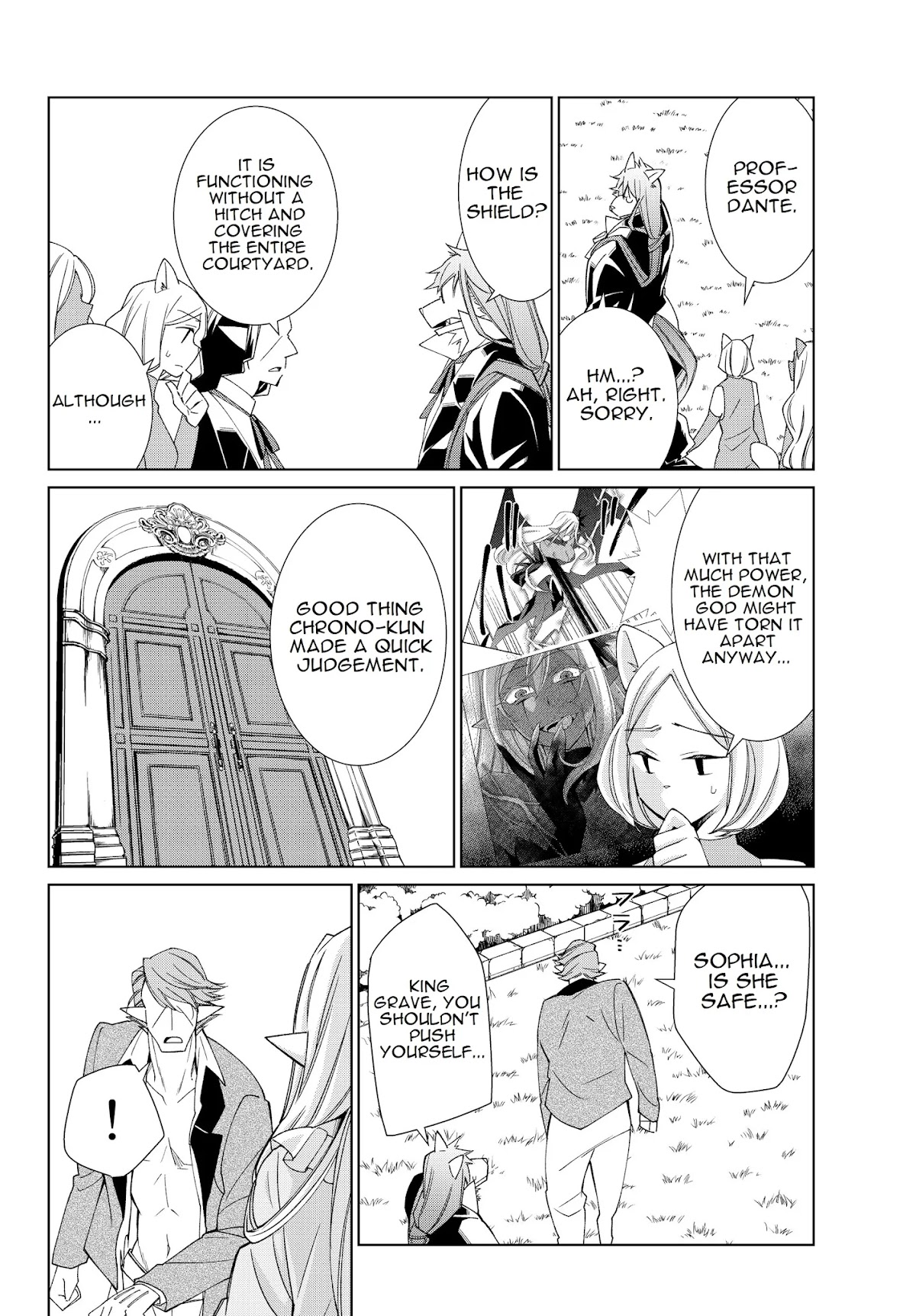 Jishou! Heibon Mazoku no Eiyuu Life: B-kyuu Mazoku nano ni Cheat Dungeon wo Tsukutteshimatta Kekka Chapter 21 page 6 - Chapter 21: Chrono fights demon gods (3)