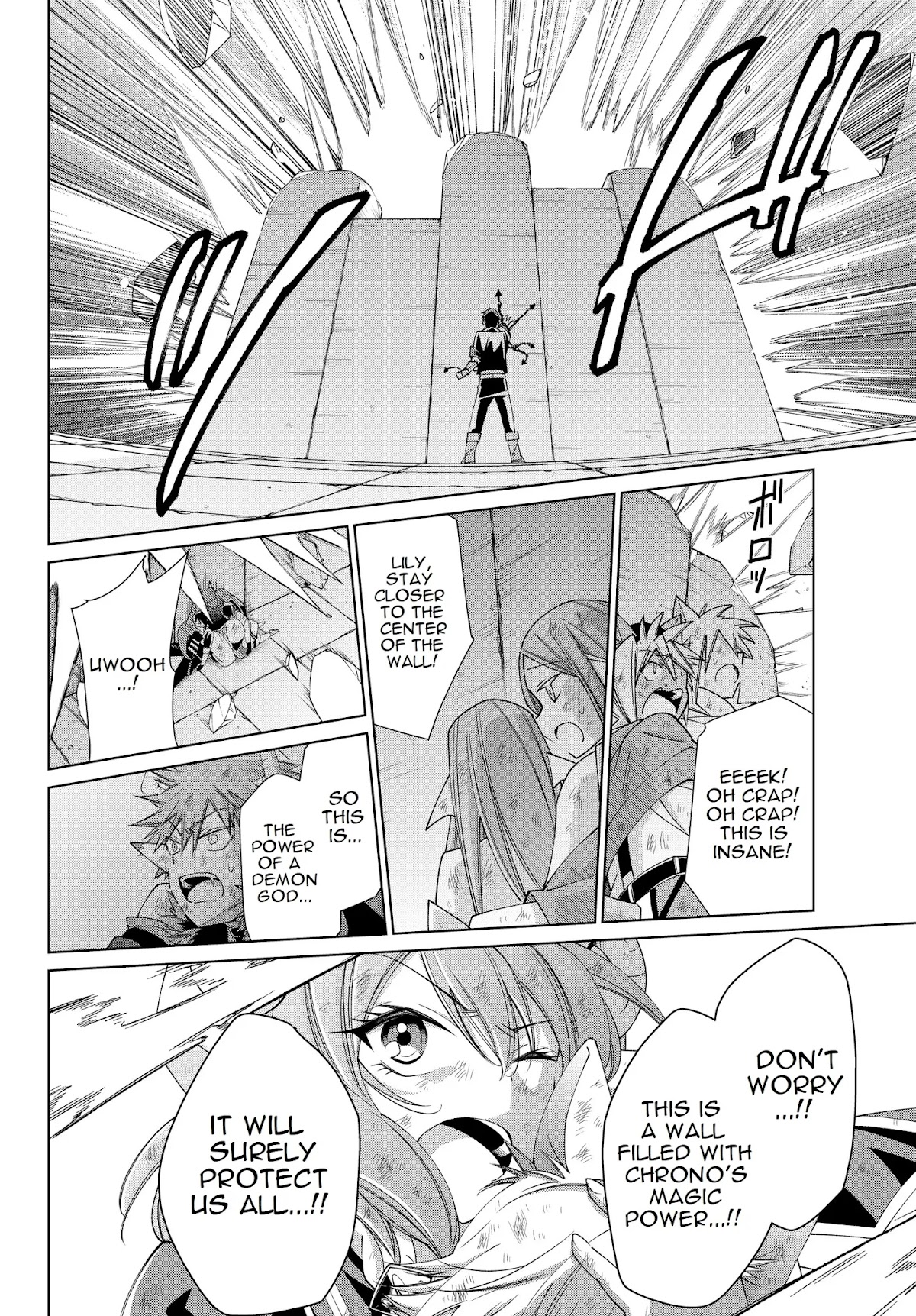 Jishou! Heibon Mazoku no Eiyuu Life: B-kyuu Mazoku nano ni Cheat Dungeon wo Tsukutteshimatta Kekka Chapter 22 page 18 - Chapter 22: Chrono fights demon gods (4)