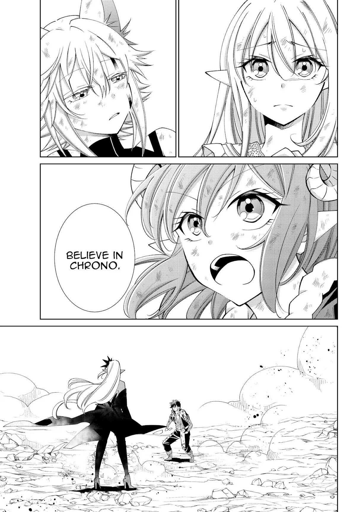 Jishou! Heibon Mazoku no Eiyuu Life: B-kyuu Mazoku nano ni Cheat Dungeon wo Tsukutteshimatta Kekka Chapter 23 page 11 - Chapter 23: Chrono fights demon gods (5)