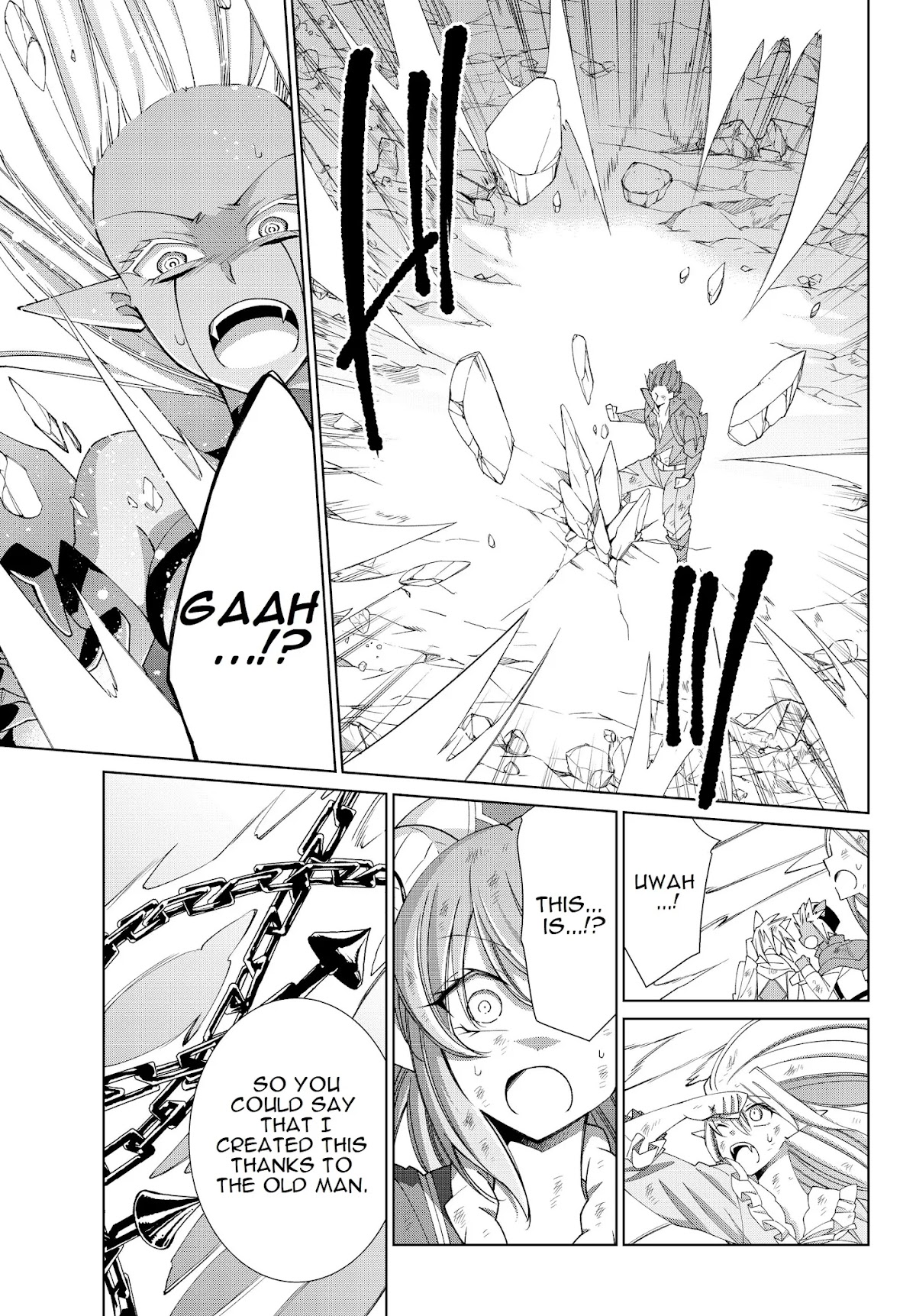 Jishou! Heibon Mazoku no Eiyuu Life: B-kyuu Mazoku nano ni Cheat Dungeon wo Tsukutteshimatta Kekka Chapter 23 page 13 - Chapter 23: Chrono fights demon gods (5)