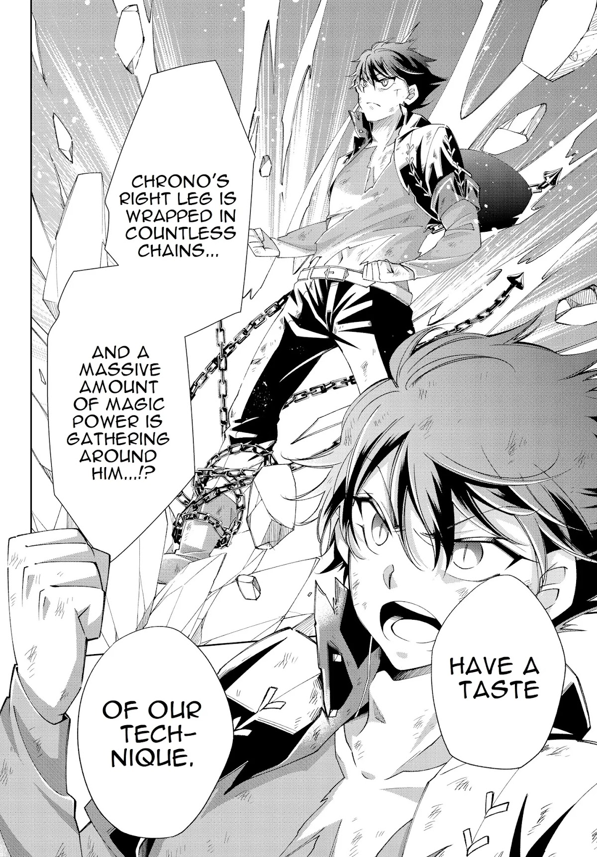 Jishou! Heibon Mazoku no Eiyuu Life: B-kyuu Mazoku nano ni Cheat Dungeon wo Tsukutteshimatta Kekka Chapter 23 page 14 - Chapter 23: Chrono fights demon gods (5)