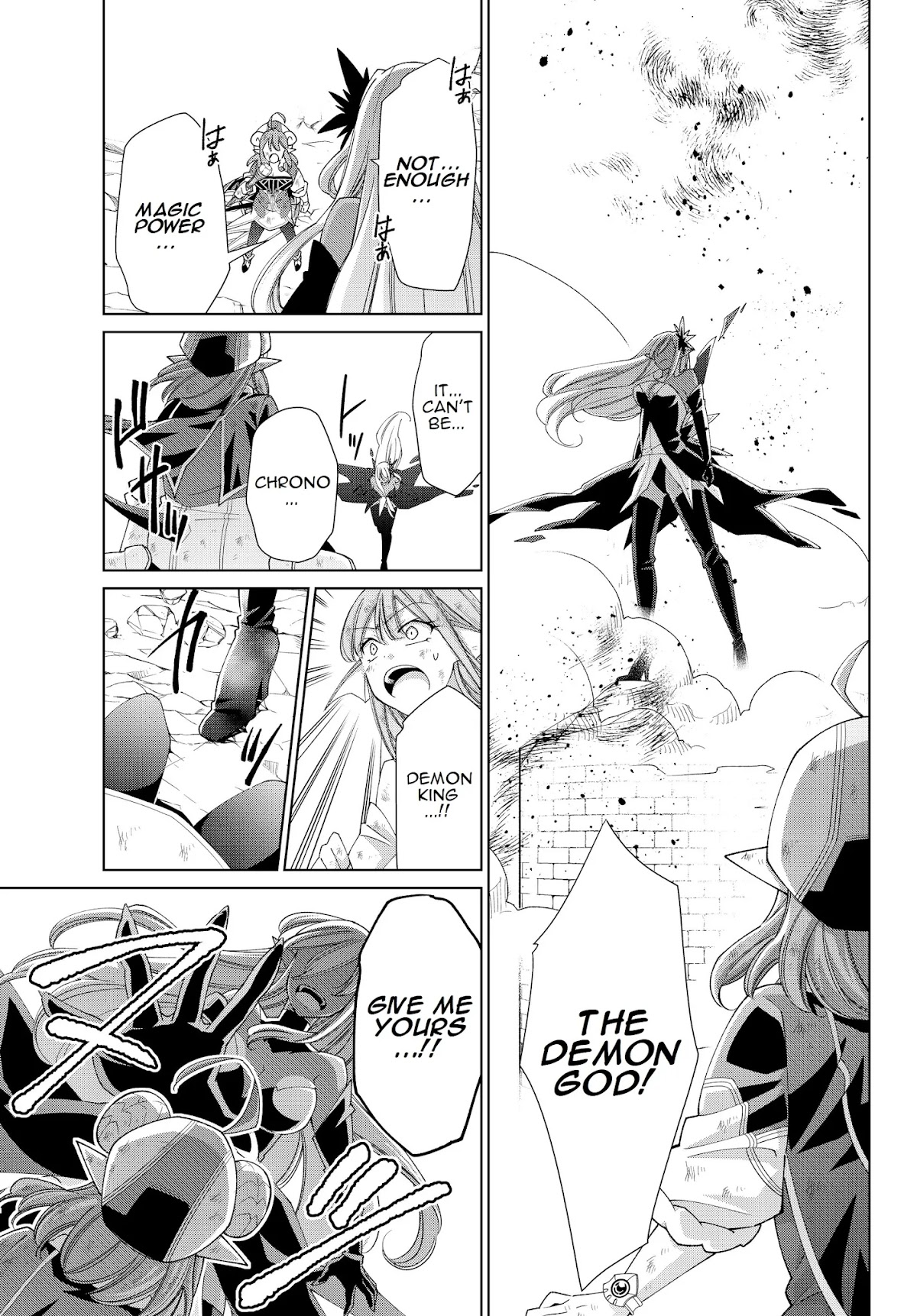Jishou! Heibon Mazoku no Eiyuu Life: B-kyuu Mazoku nano ni Cheat Dungeon wo Tsukutteshimatta Kekka Chapter 23 page 5 - Chapter 23: Chrono fights demon gods (5)