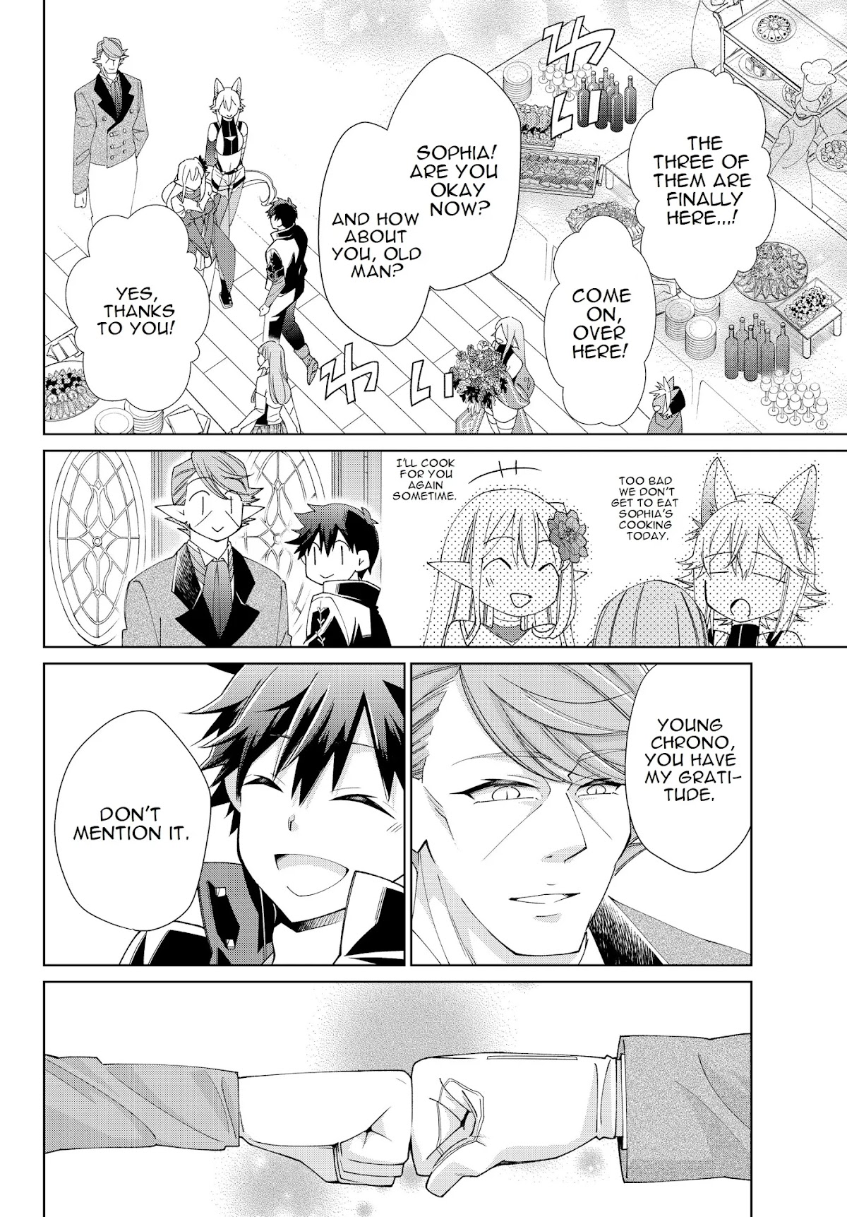 Jishou! Heibon Mazoku no Eiyuu Life: B-kyuu Mazoku nano ni Cheat Dungeon wo Tsukutteshimatta Kekka Chapter 24 page 14 - Chapter 24: Chrono celebrates his victory