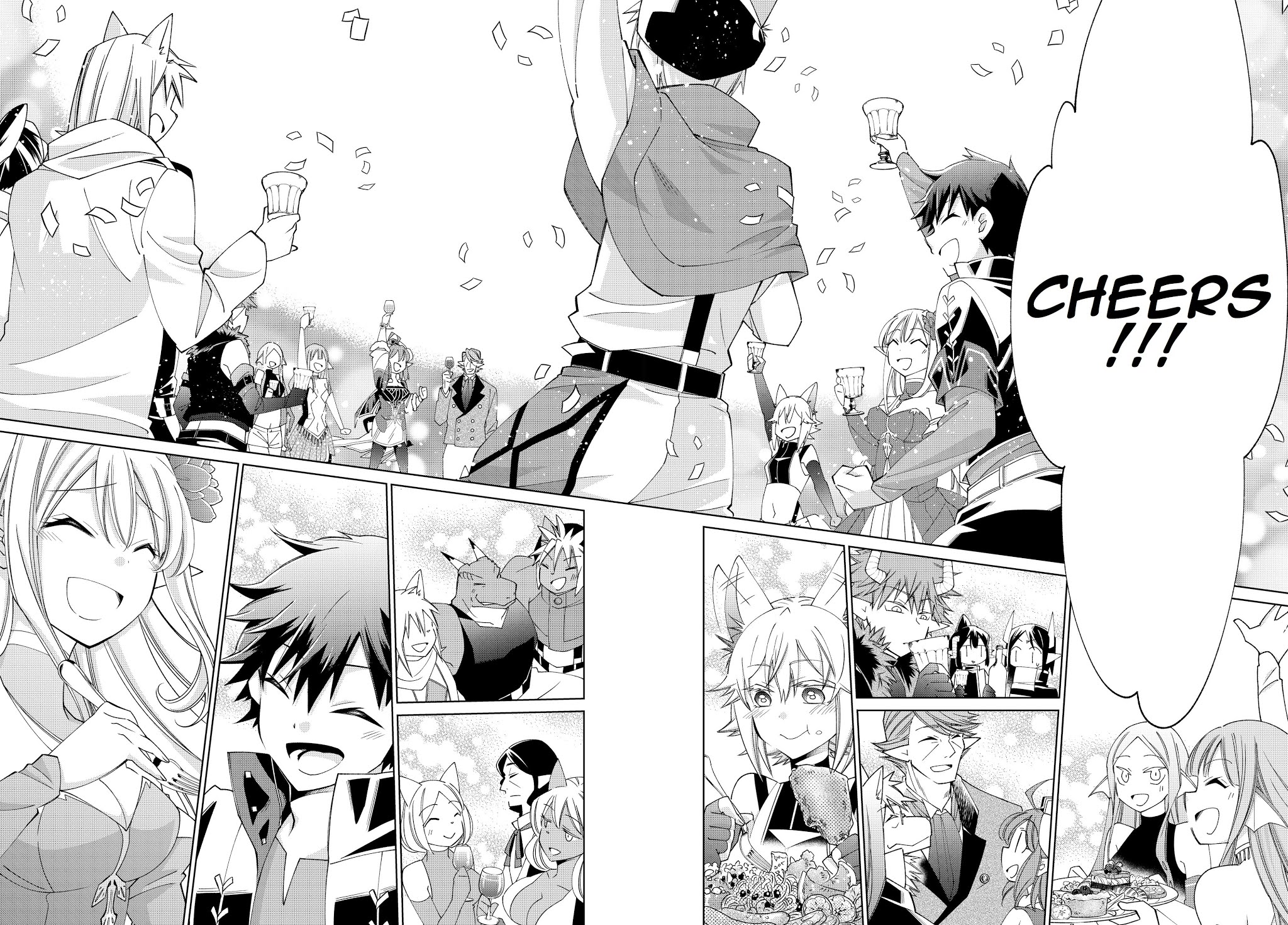 Jishou! Heibon Mazoku no Eiyuu Life: B-kyuu Mazoku nano ni Cheat Dungeon wo Tsukutteshimatta Kekka Chapter 24 page 16 - Chapter 24: Chrono celebrates his victory