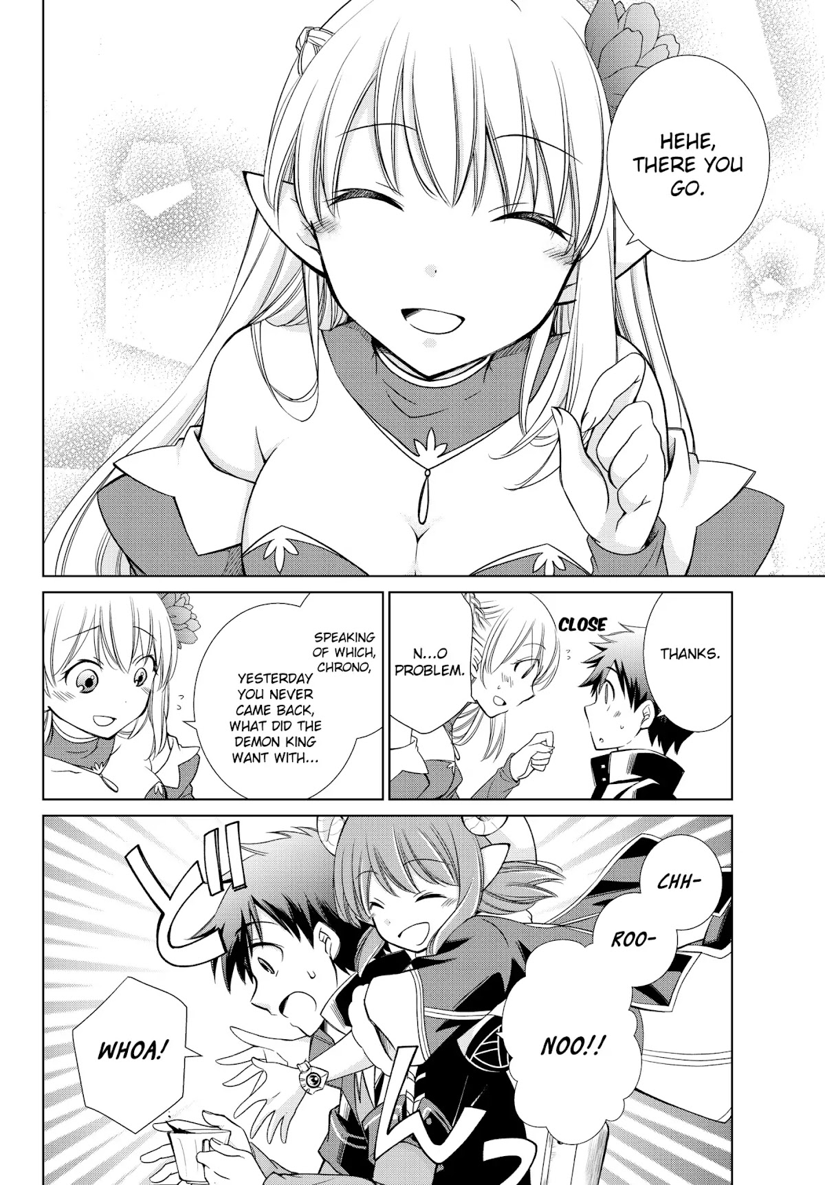 Jishou! Heibon Mazoku no Eiyuu Life: B-kyuu Mazoku nano ni Cheat Dungeon wo Tsukutteshimatta Kekka Chapter 3 page 12 - Chapter 3: Chrono Joins The Exploration Team