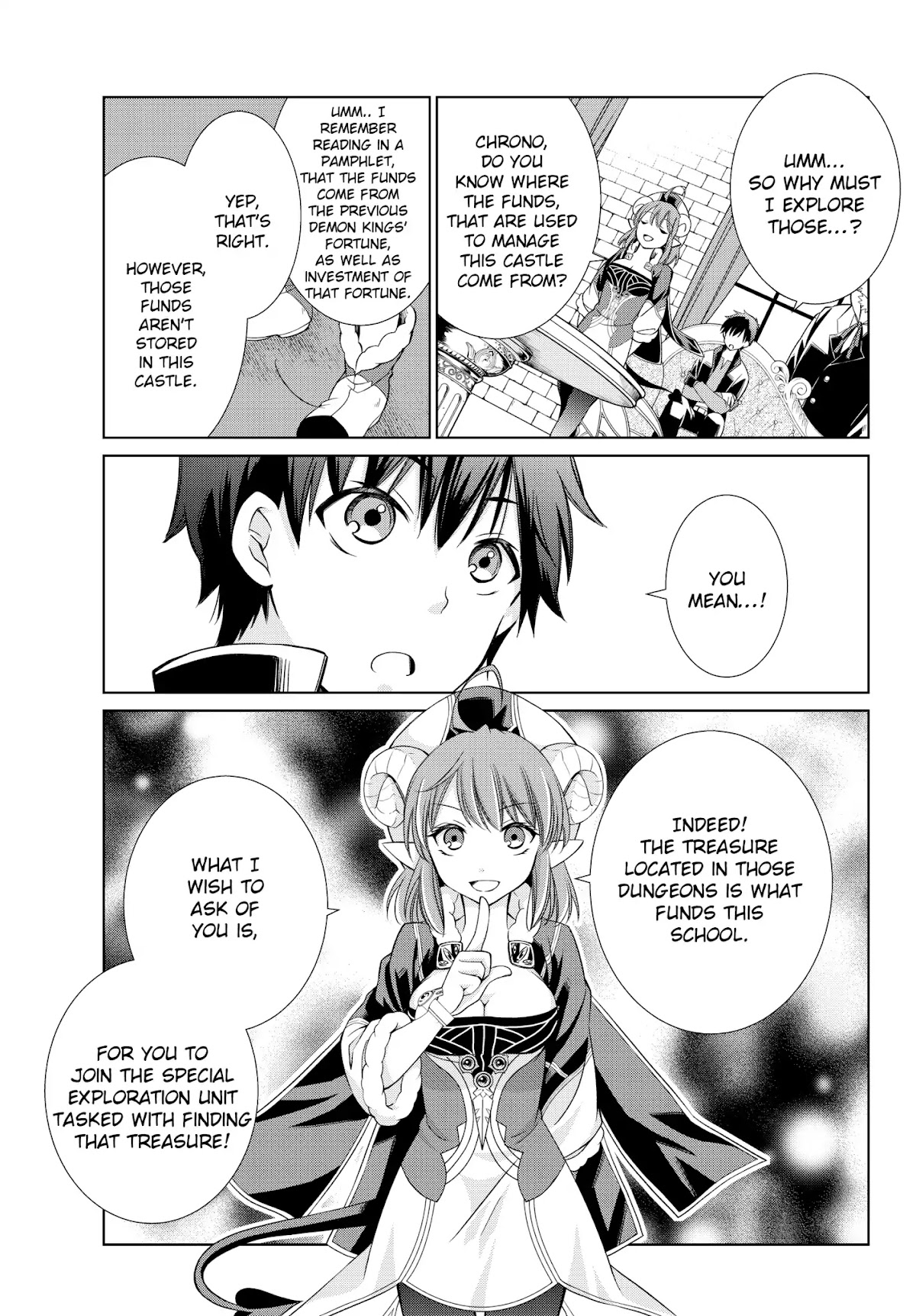 Jishou! Heibon Mazoku no Eiyuu Life: B-kyuu Mazoku nano ni Cheat Dungeon wo Tsukutteshimatta Kekka Chapter 3 page 4 - Chapter 3: Chrono Joins The Exploration Team