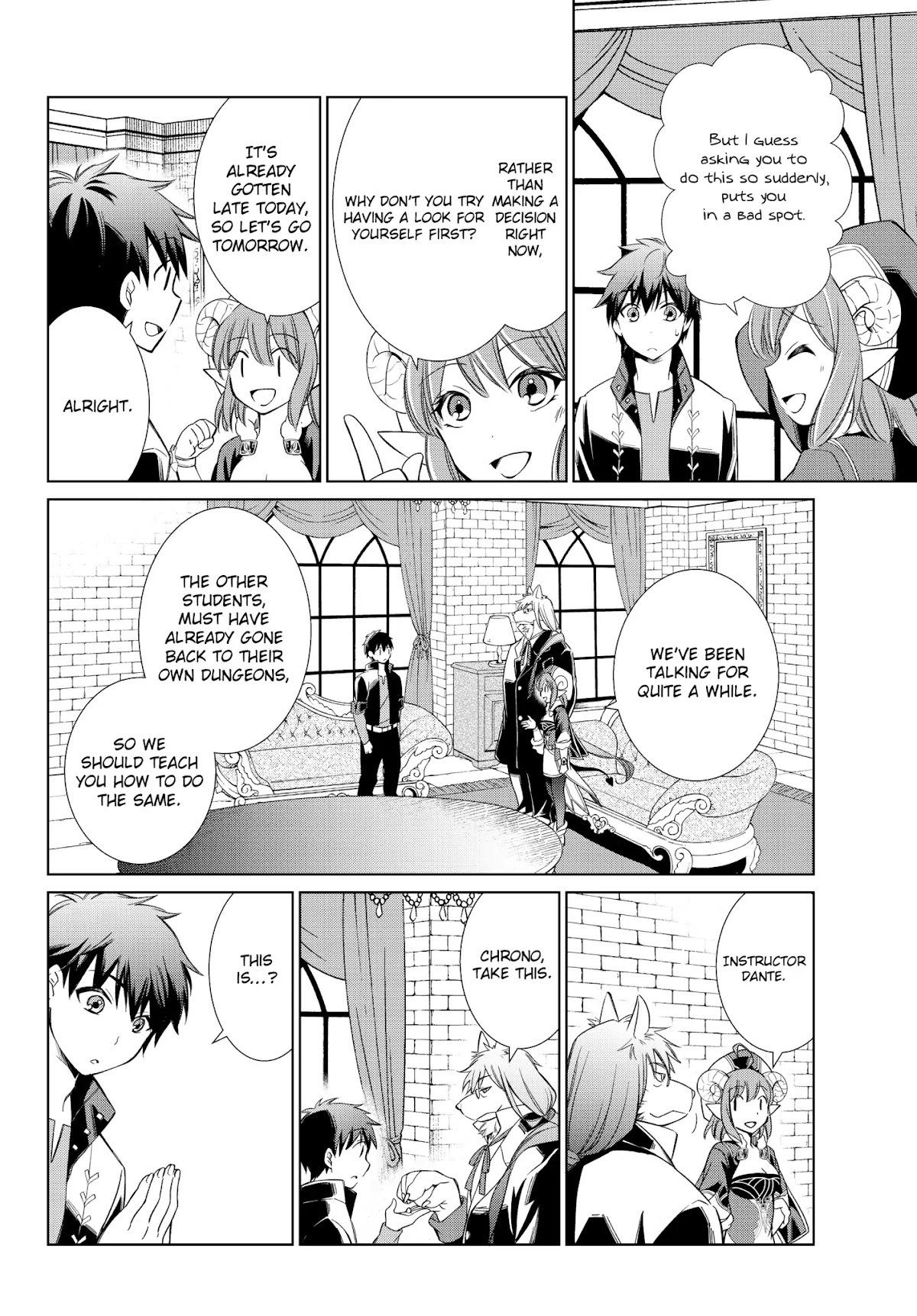 Jishou! Heibon Mazoku no Eiyuu Life: B-kyuu Mazoku nano ni Cheat Dungeon wo Tsukutteshimatta Kekka Chapter 3 page 6 - Chapter 3: Chrono Joins The Exploration Team