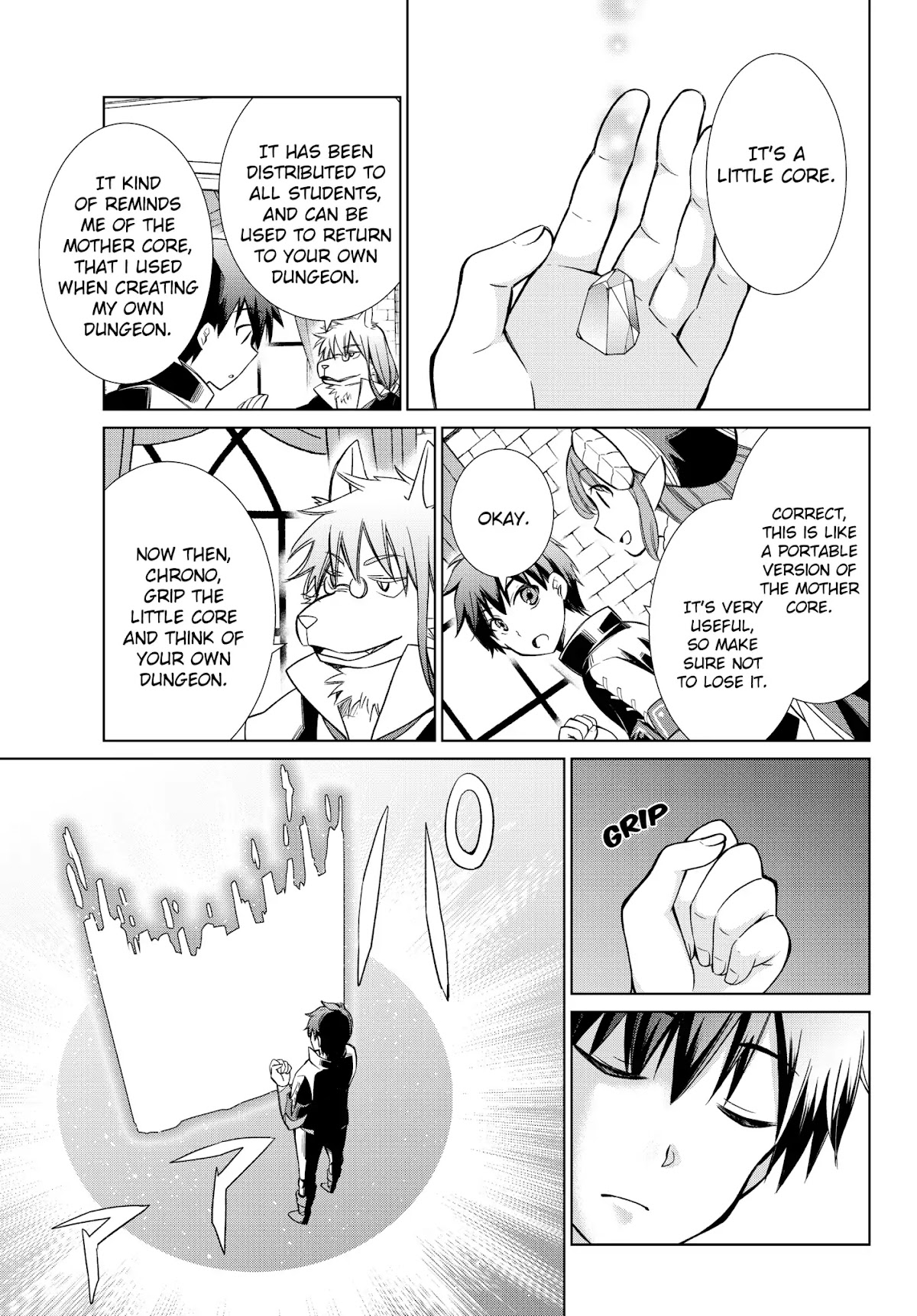 Jishou! Heibon Mazoku no Eiyuu Life: B-kyuu Mazoku nano ni Cheat Dungeon wo Tsukutteshimatta Kekka Chapter 3 page 7 - Chapter 3: Chrono Joins The Exploration Team