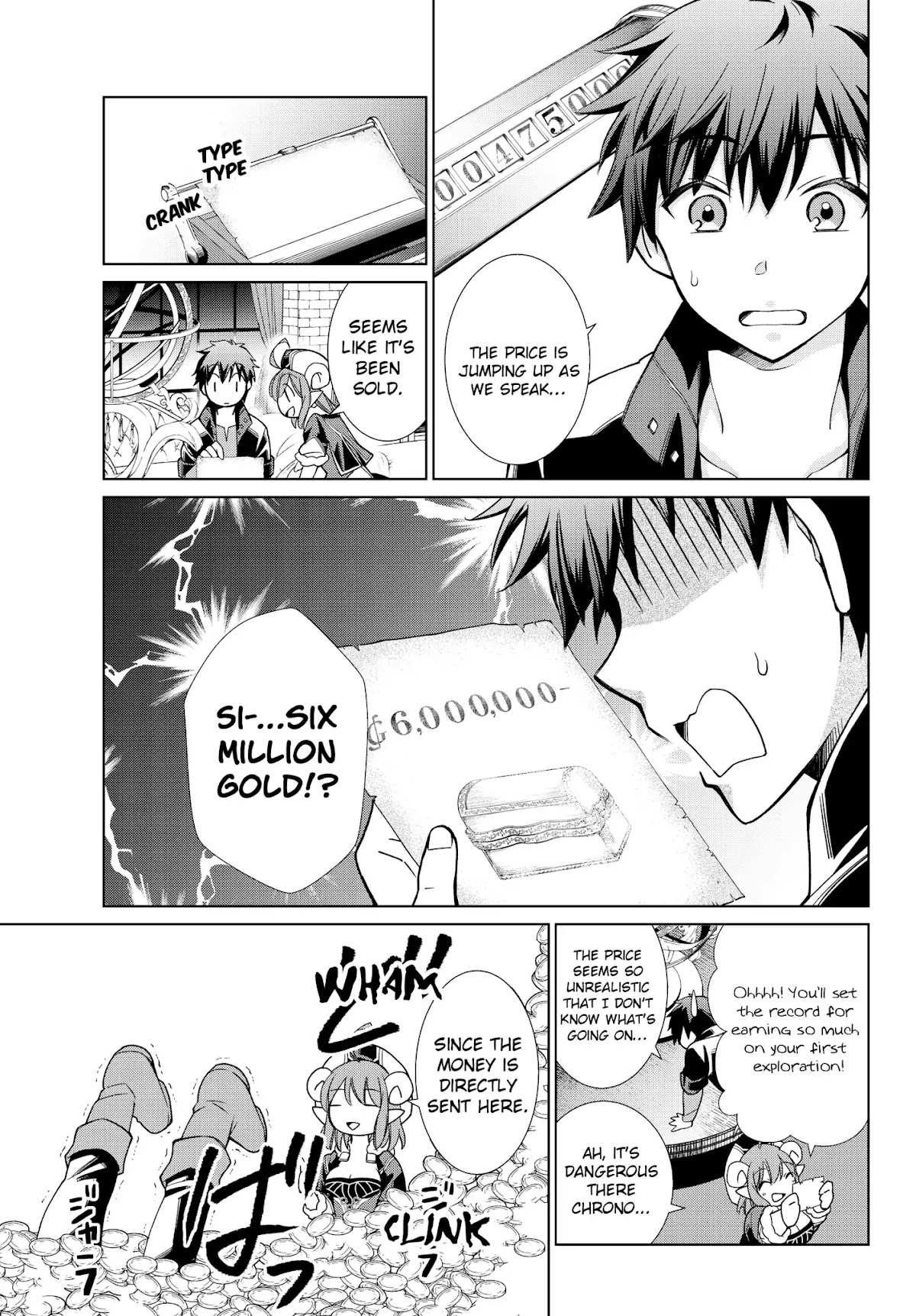 Jishou! Heibon Mazoku no Eiyuu Life: B-kyuu Mazoku nano ni Cheat Dungeon wo Tsukutteshimatta Kekka Chapter 4 page 20 - Chapter 4: Chrono Obtains His First Treasure
