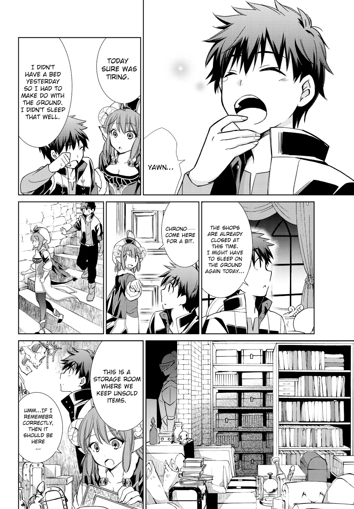 Jishou! Heibon Mazoku no Eiyuu Life: B-kyuu Mazoku nano ni Cheat Dungeon wo Tsukutteshimatta Kekka Chapter 4 page 23 - Chapter 4: Chrono Obtains His First Treasure
