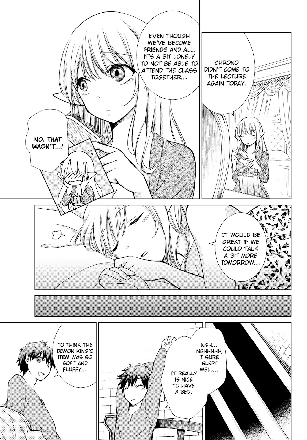 Jishou! Heibon Mazoku no Eiyuu Life: B-kyuu Mazoku nano ni Cheat Dungeon wo Tsukutteshimatta Kekka Chapter 4 page 26 - Chapter 4: Chrono Obtains His First Treasure