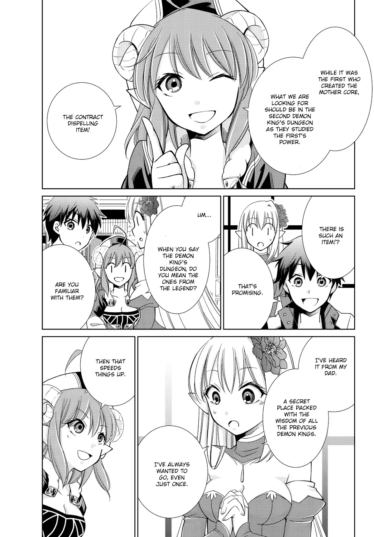Jishou! Heibon Mazoku no Eiyuu Life: B-kyuu Mazoku nano ni Cheat Dungeon wo Tsukutteshimatta Kekka Chapter 6 page 12 - Chapter 6: Chrono, Binds Sophia