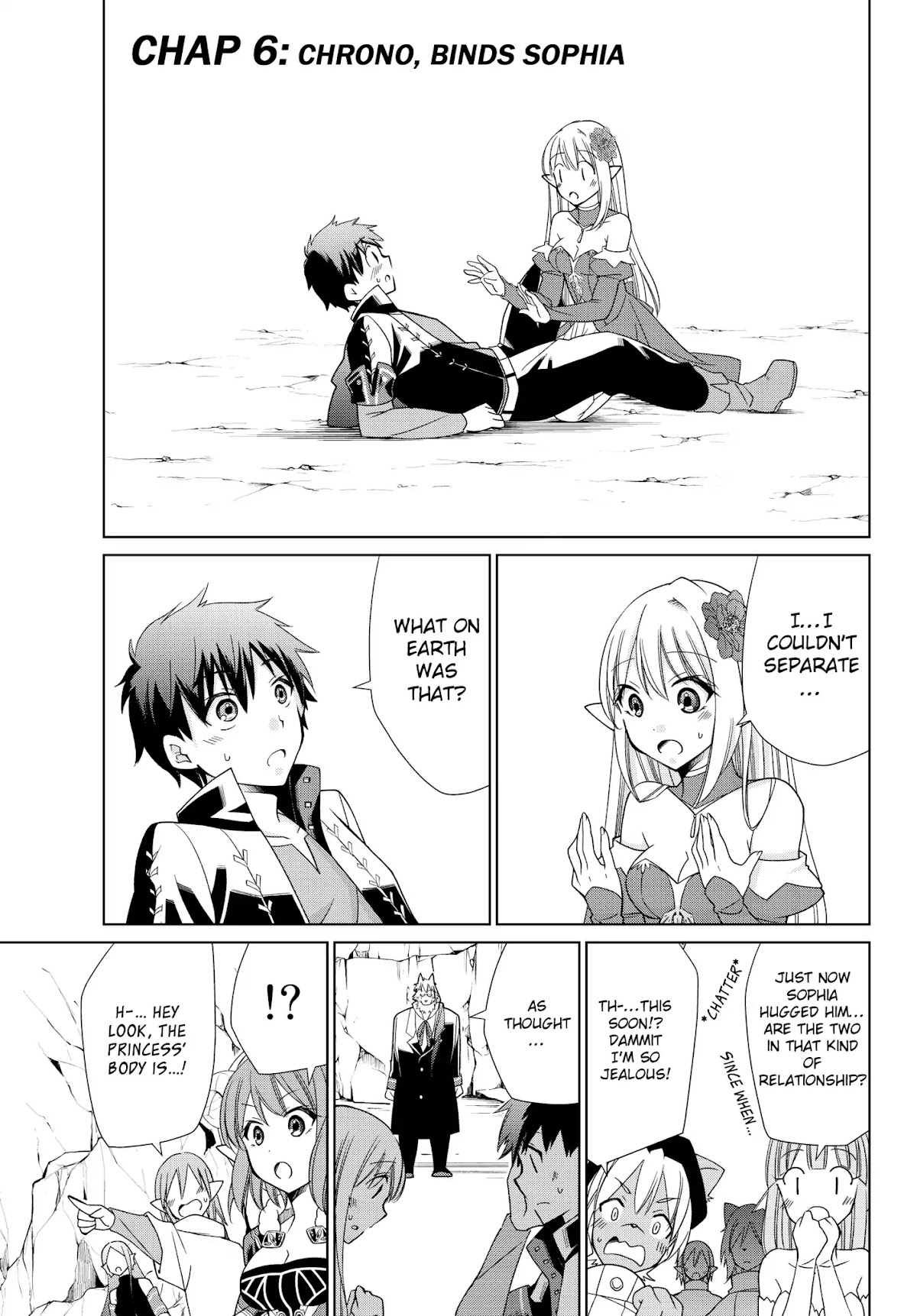 Jishou! Heibon Mazoku no Eiyuu Life: B-kyuu Mazoku nano ni Cheat Dungeon wo Tsukutteshimatta Kekka Chapter 6 page 2 - Chapter 6: Chrono, Binds Sophia