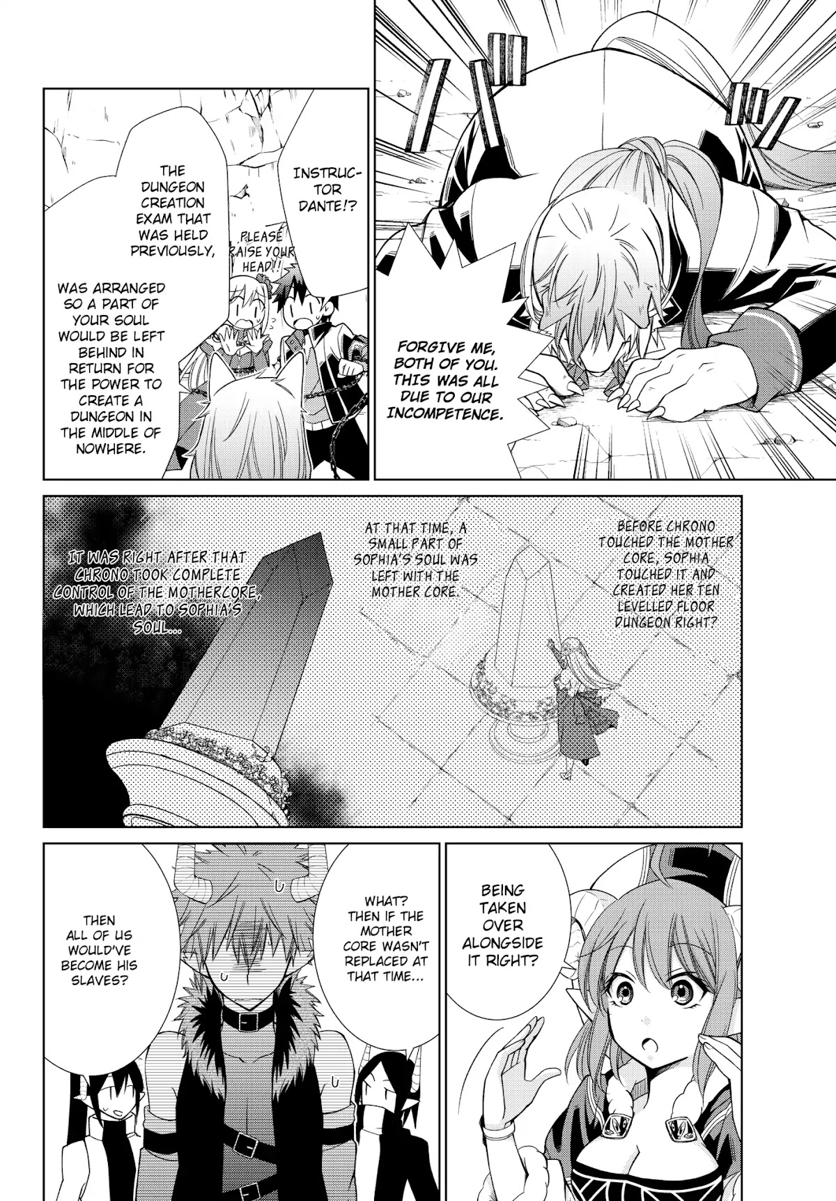 Jishou! Heibon Mazoku no Eiyuu Life: B-kyuu Mazoku nano ni Cheat Dungeon wo Tsukutteshimatta Kekka Chapter 6 page 5 - Chapter 6: Chrono, Binds Sophia