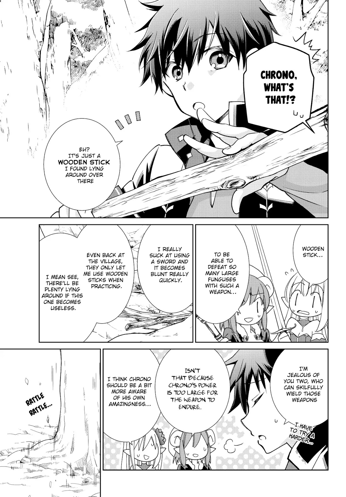 Jishou! Heibon Mazoku no Eiyuu Life: B-kyuu Mazoku nano ni Cheat Dungeon wo Tsukutteshimatta Kekka Chapter 7 page 13 - Chapter 7: Chrono Delves Into The Second's Dungeon