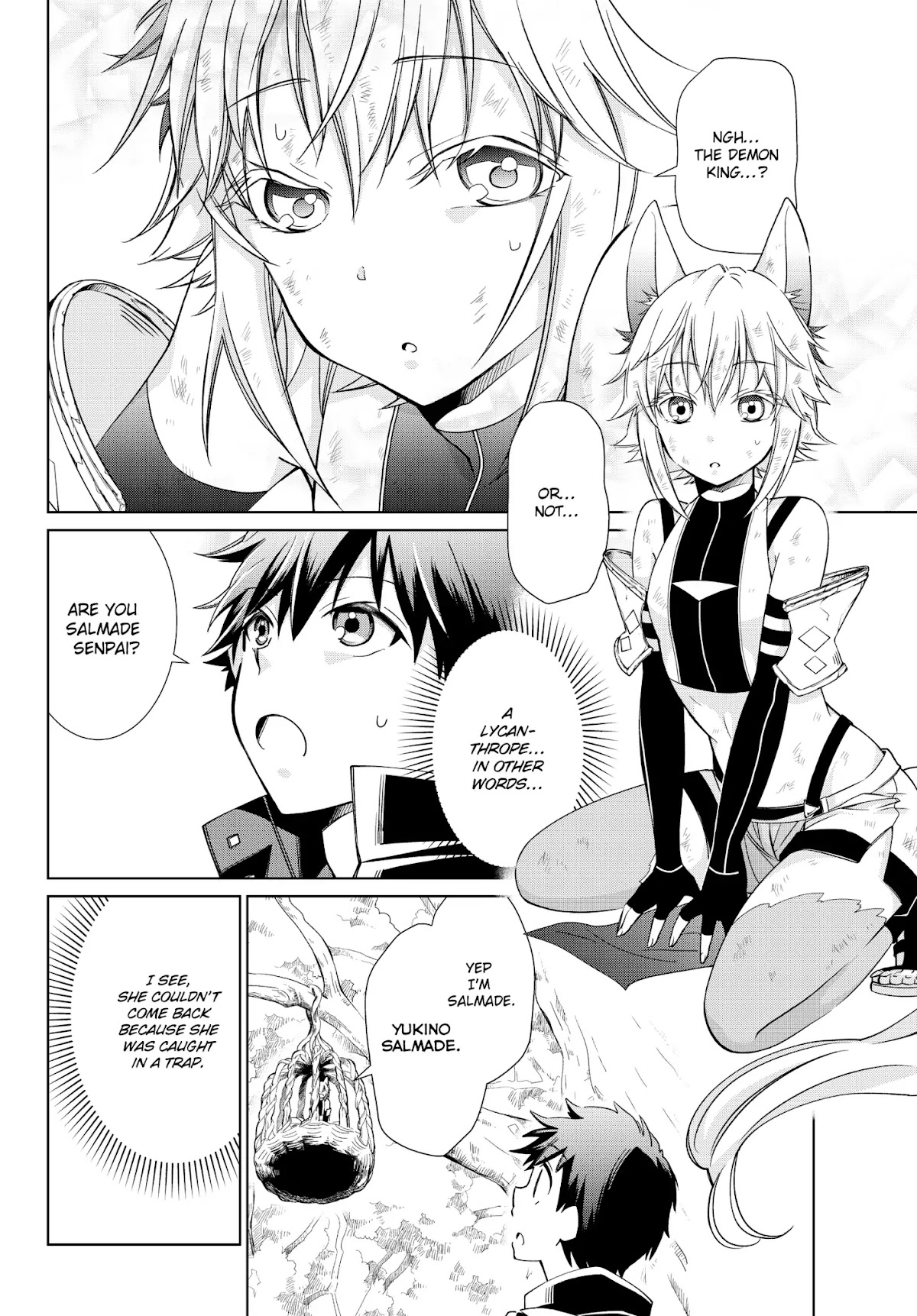 Jishou! Heibon Mazoku no Eiyuu Life: B-kyuu Mazoku nano ni Cheat Dungeon wo Tsukutteshimatta Kekka Chapter 8 page 10 - Chapter 8: Chrono Meets Yukino