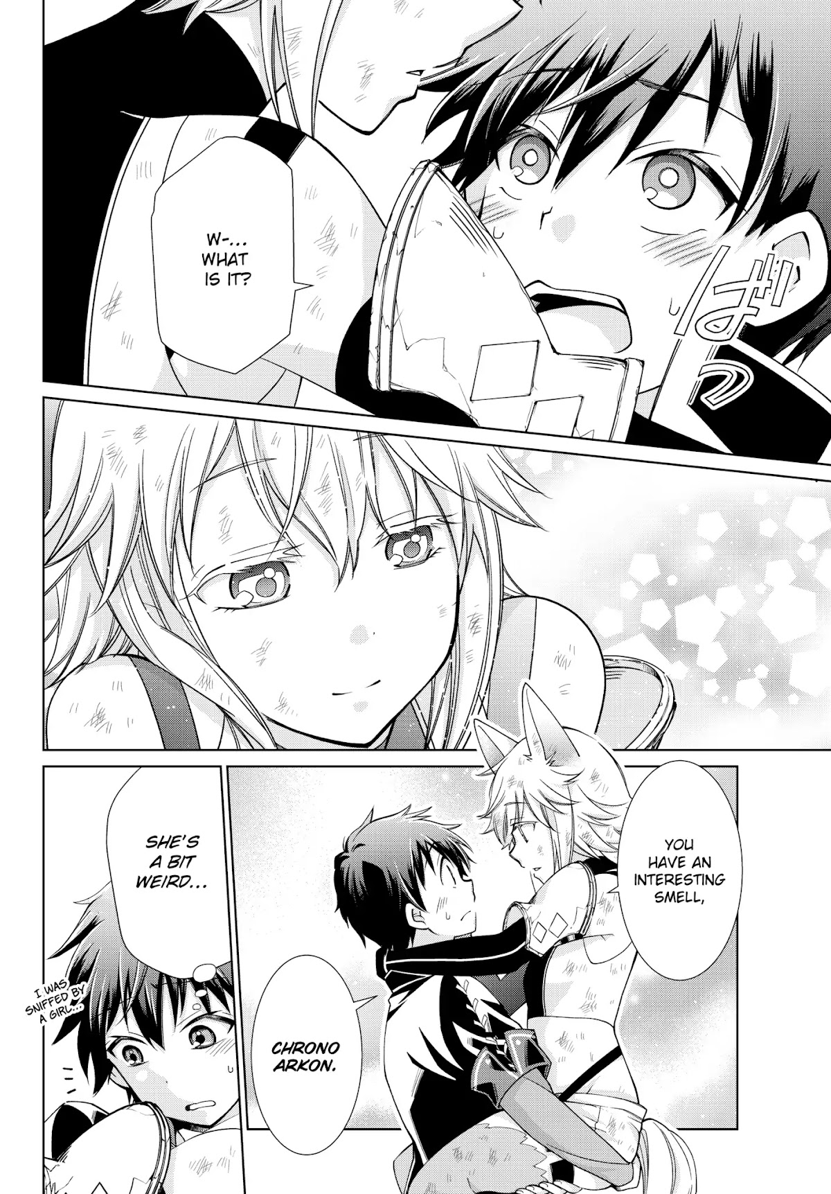 Jishou! Heibon Mazoku no Eiyuu Life: B-kyuu Mazoku nano ni Cheat Dungeon wo Tsukutteshimatta Kekka Chapter 8 page 17 - Chapter 8: Chrono Meets Yukino