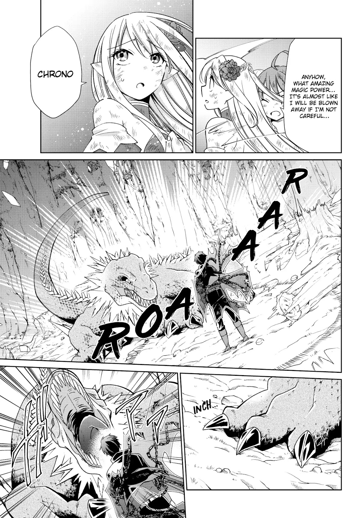 Jishou! Heibon Mazoku no Eiyuu Life: B-kyuu Mazoku nano ni Cheat Dungeon wo Tsukutteshimatta Kekka Chapter 9 page 12 - Chapter 9: Chrono Fights A Dragon