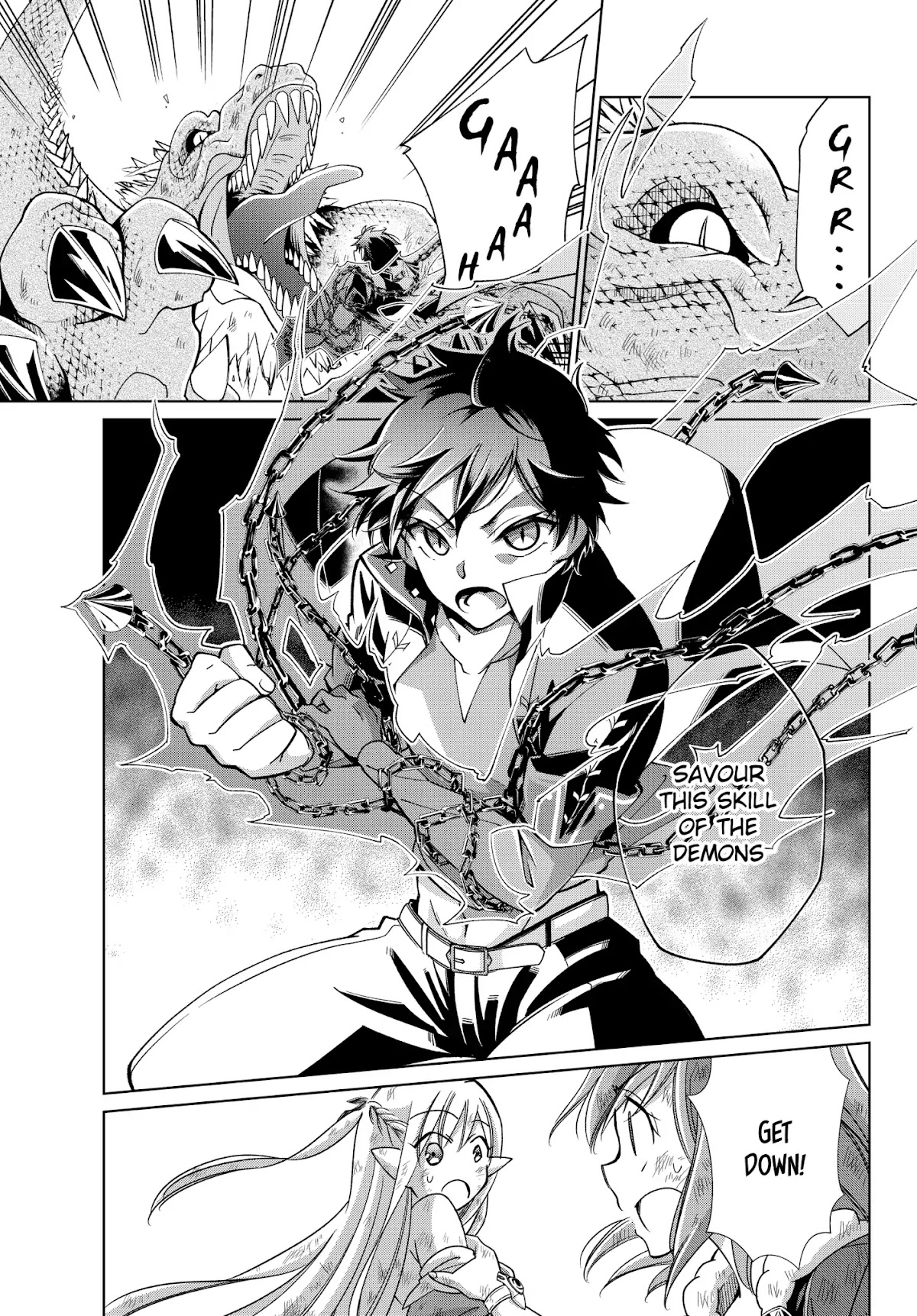 Jishou! Heibon Mazoku no Eiyuu Life: B-kyuu Mazoku nano ni Cheat Dungeon wo Tsukutteshimatta Kekka Chapter 9 page 18 - Chapter 9: Chrono Fights A Dragon