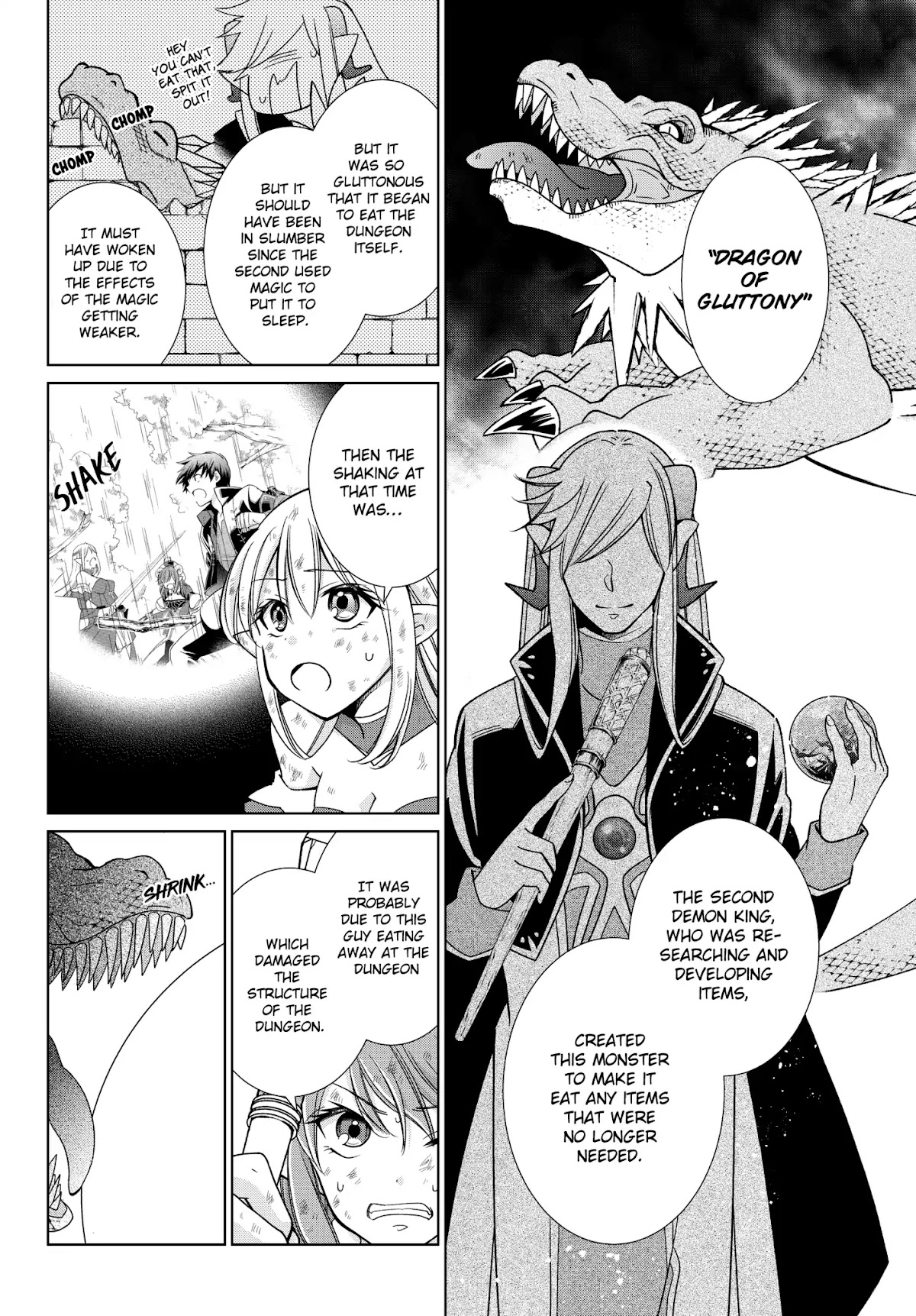 Jishou! Heibon Mazoku no Eiyuu Life: B-kyuu Mazoku nano ni Cheat Dungeon wo Tsukutteshimatta Kekka Chapter 9 page 5 - Chapter 9: Chrono Fights A Dragon
