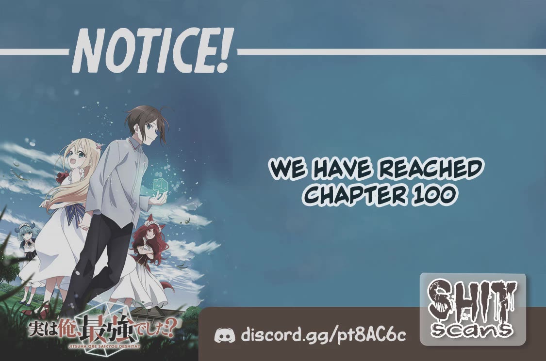 Jitsu wa Ore, Saikyou Deshita? Chapter 100 page 1 - Chapter 100: The Stream Starts!