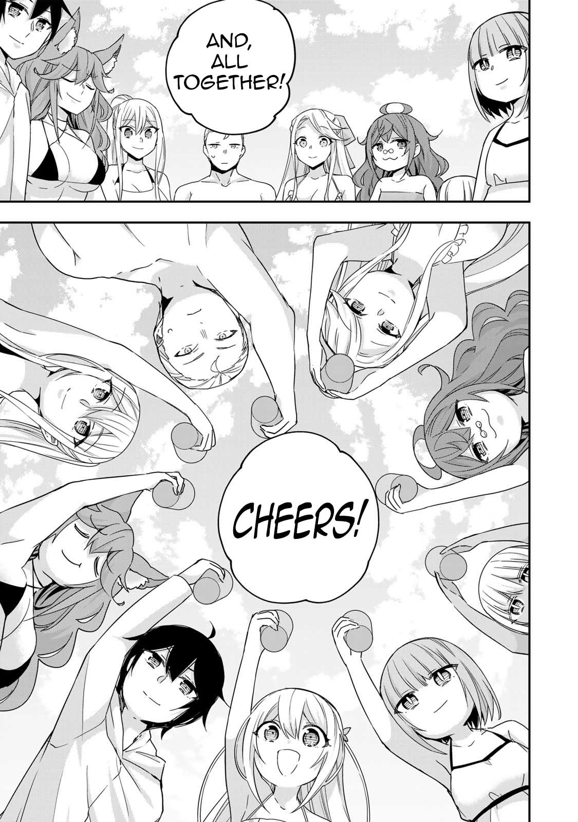 Jitsu wa Ore, Saikyou Deshita? Chapter 108 page 3 - Chapter 108: Swimsuit Celebration
