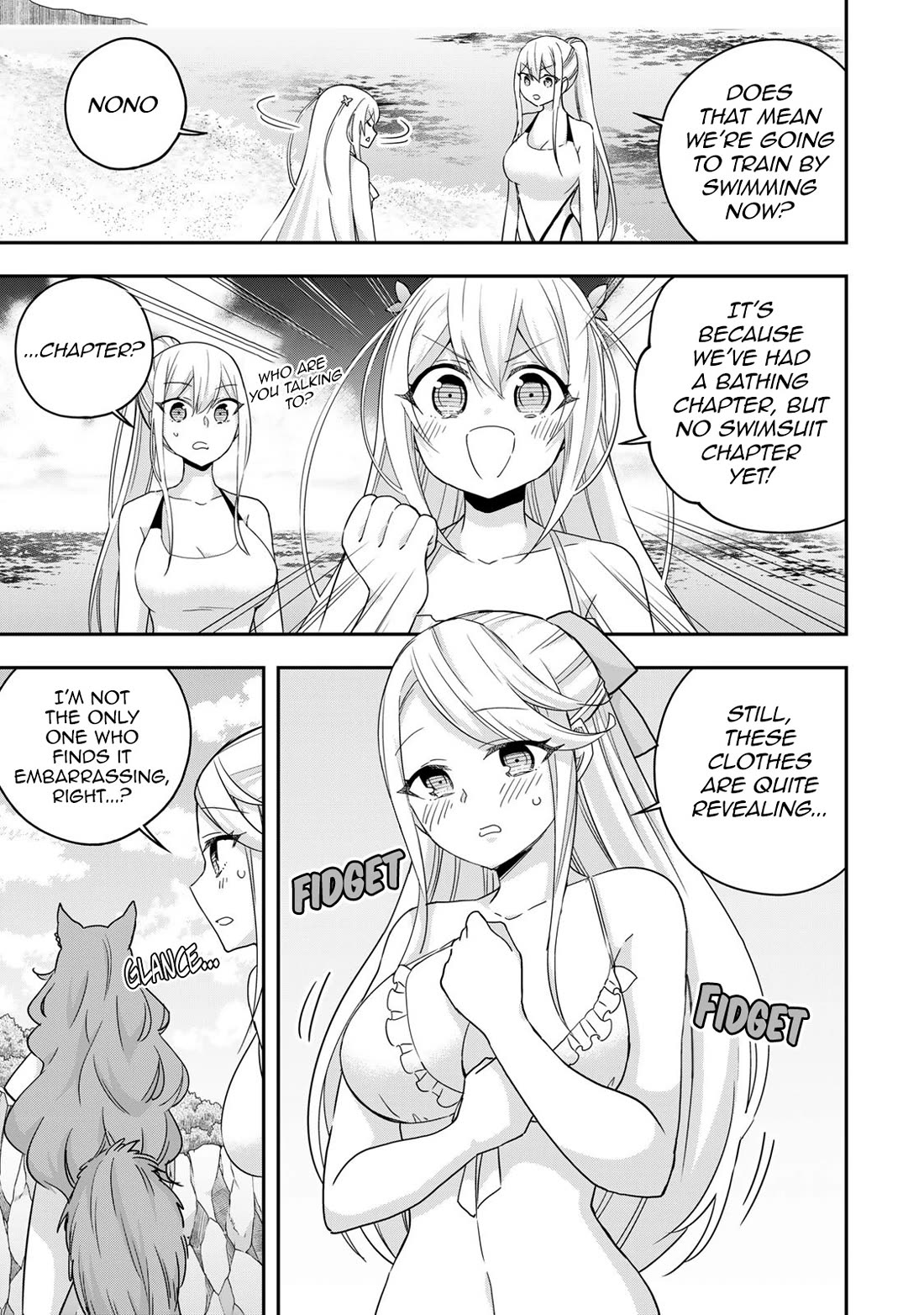 Jitsu wa Ore, Saikyou Deshita? Chapter 108 page 5 - Chapter 108: Swimsuit Celebration