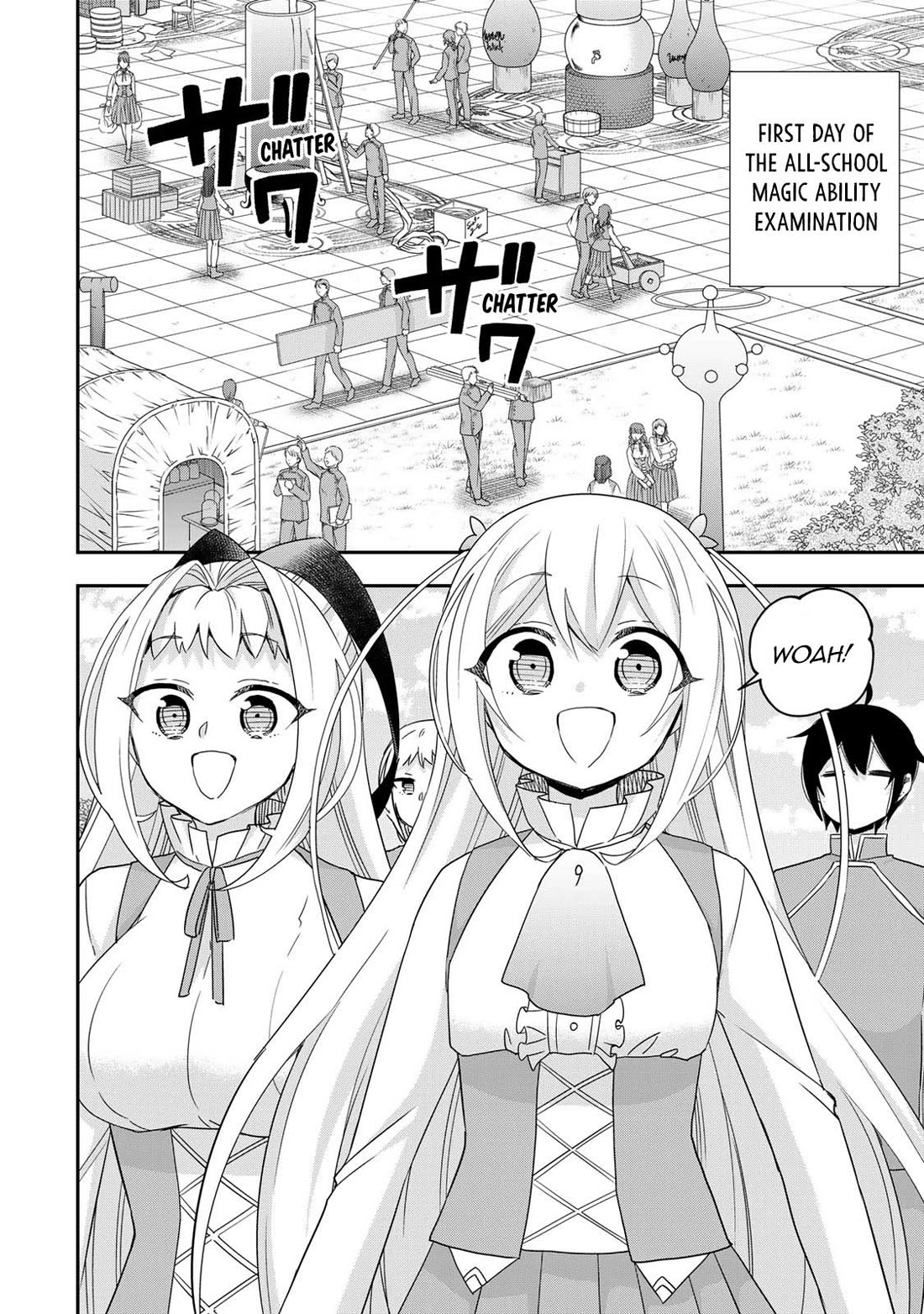 Jitsu wa Ore, Saikyou Deshita? Chapter 117 page 2 - Chapter 117: First day of the All-School Magic Ability Examination