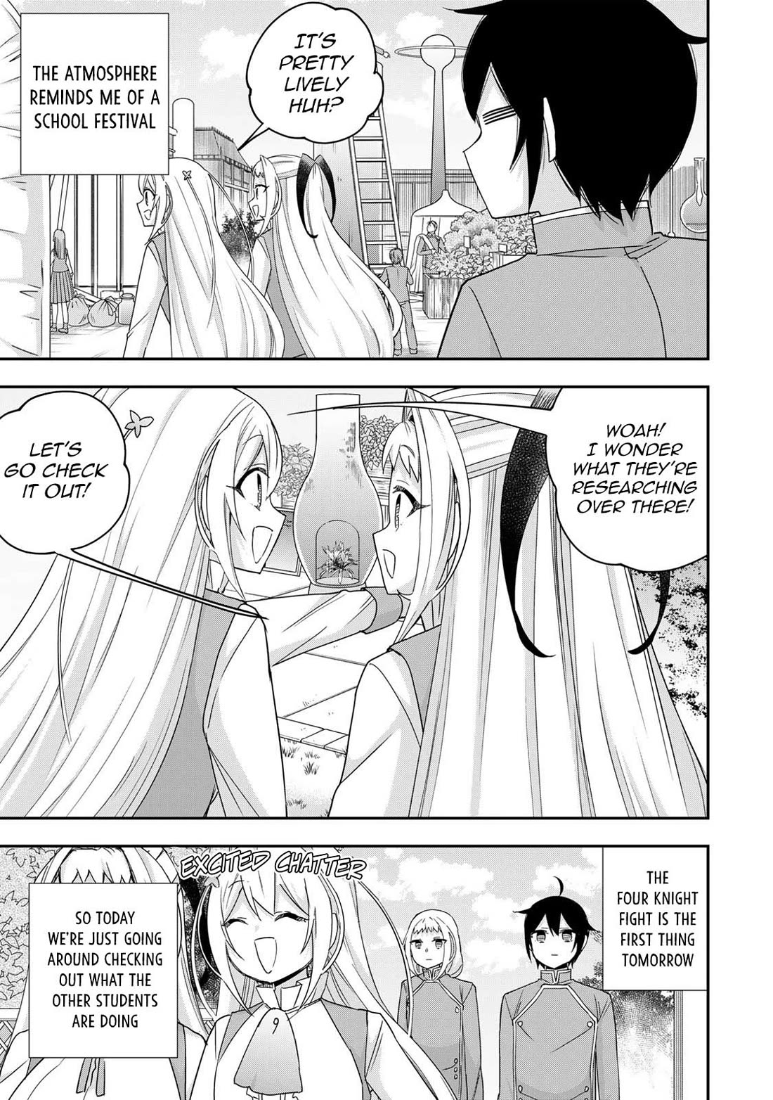 Jitsu wa Ore, Saikyou Deshita? Chapter 117 page 3 - Chapter 117: First day of the All-School Magic Ability Examination
