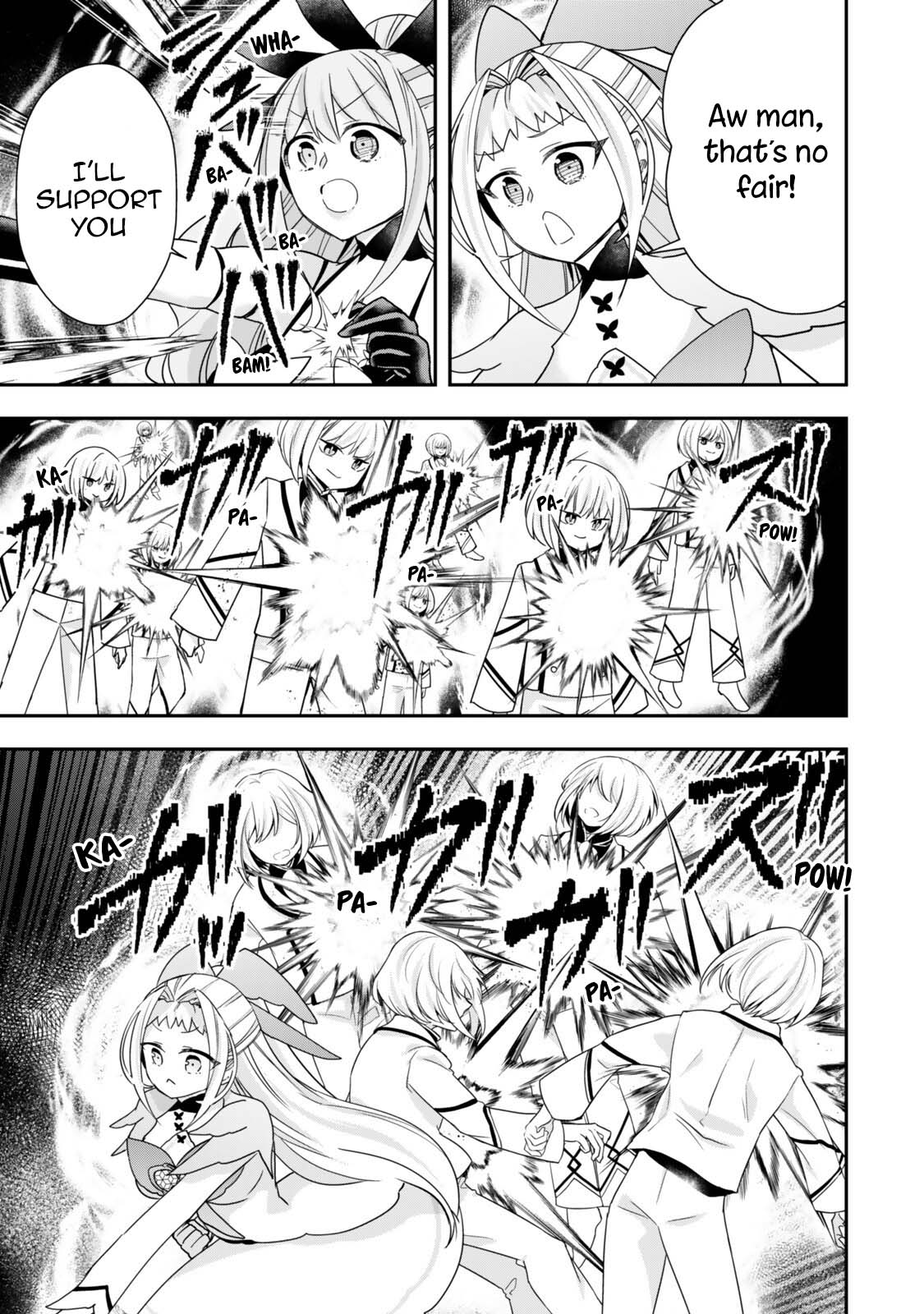 Jitsu wa Ore, Saikyou Deshita? Chapter 153 page 7 - Chapter 153: VI'l VS Yulia and Teresia