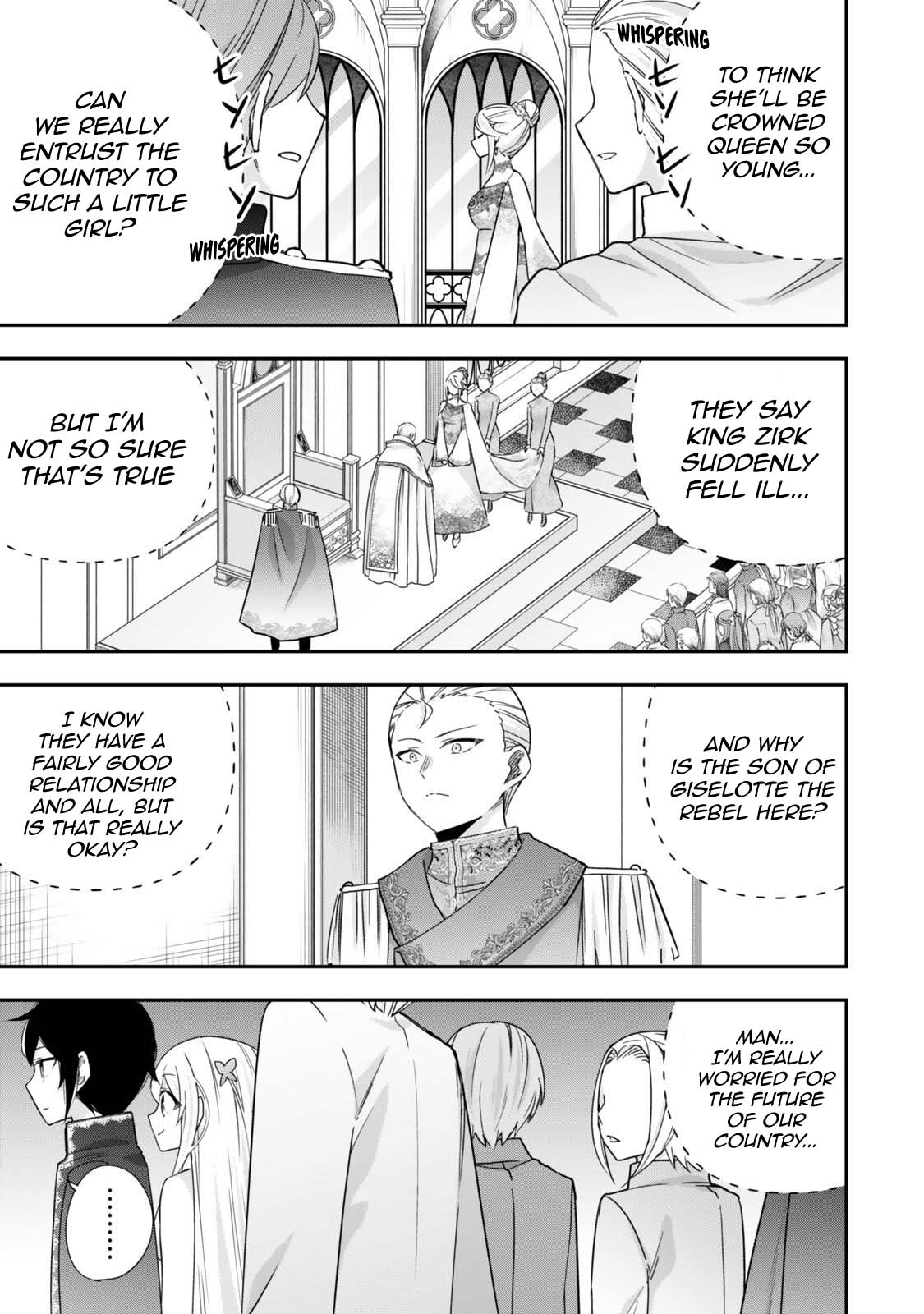 Jitsu wa Ore, Saikyou Deshita? Chapter 156 page 9 - Chapter 156: The Coronation