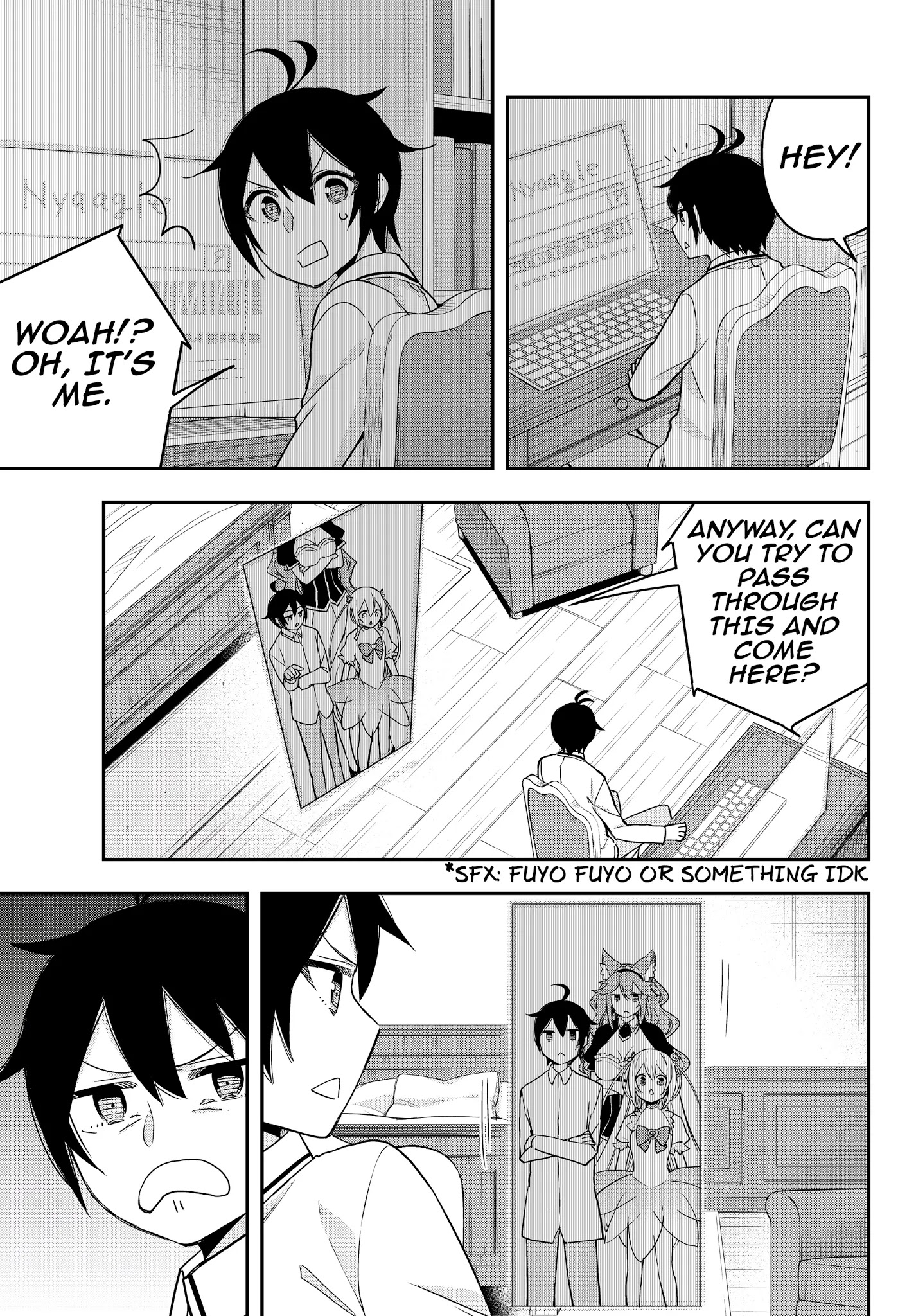 Jitsu wa Ore, Saikyou Deshita? Chapter 17.2 page 2 - Chapter 17.2: By The Lake (Part 2)