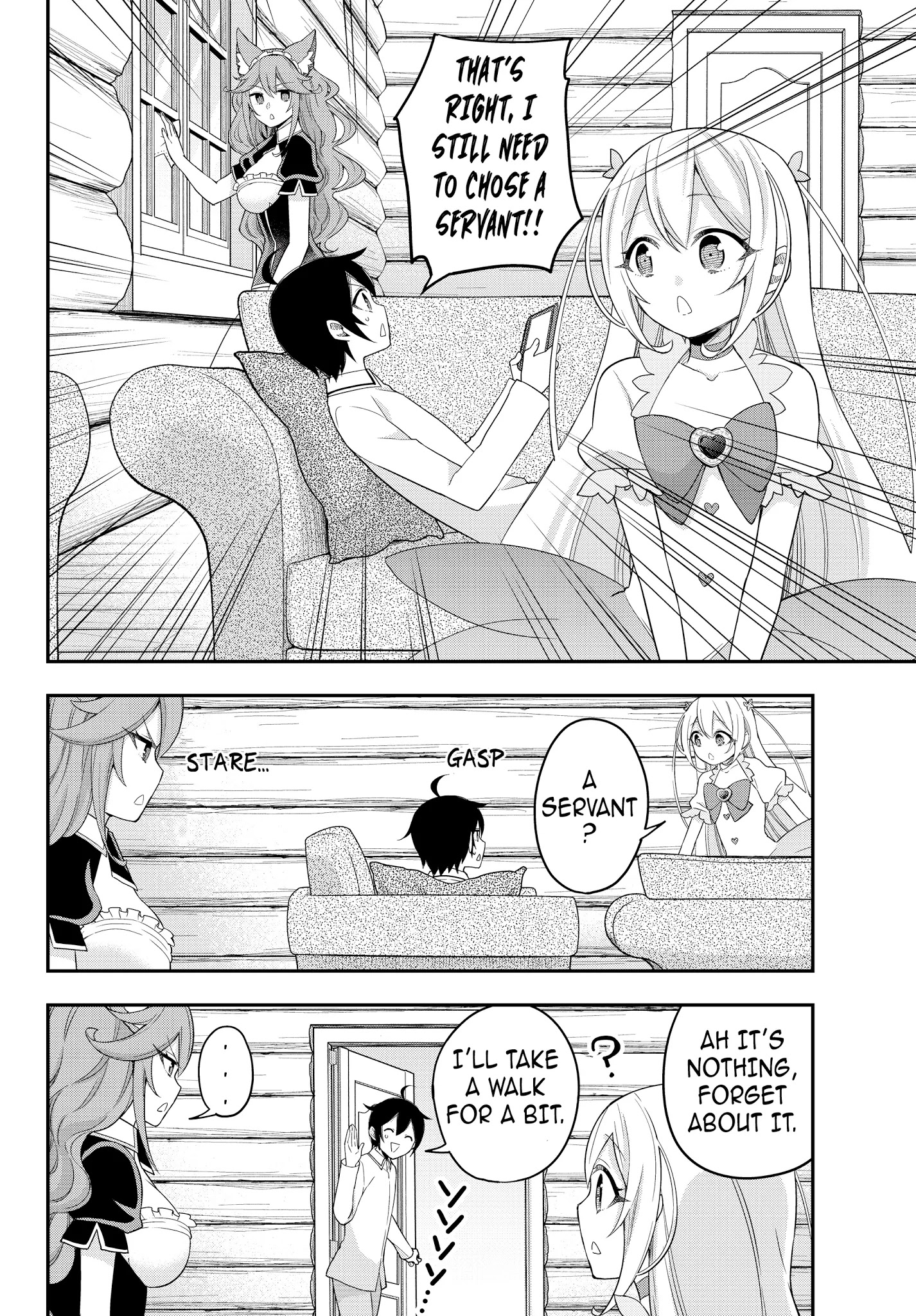 Jitsu wa Ore, Saikyou Deshita? Chapter 18 page 2 - Chapter 18: If I Don't Find A Servant