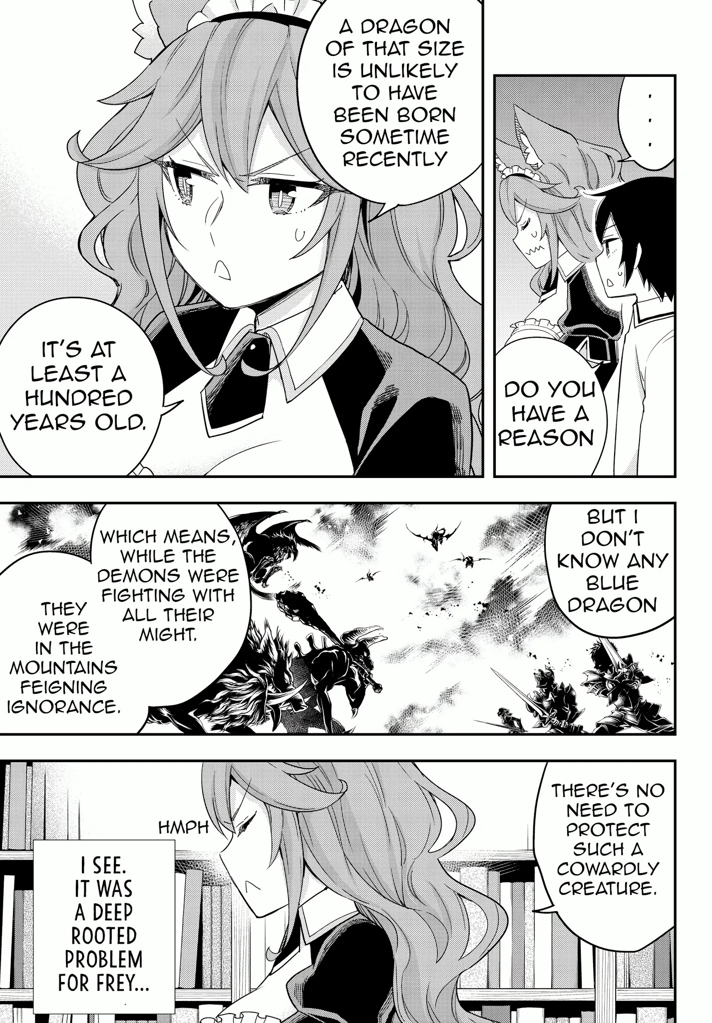 Jitsu wa Ore, Saikyou Deshita? Chapter 19.1 page 10 - Chapter 19.1: The Blizzard Dragon