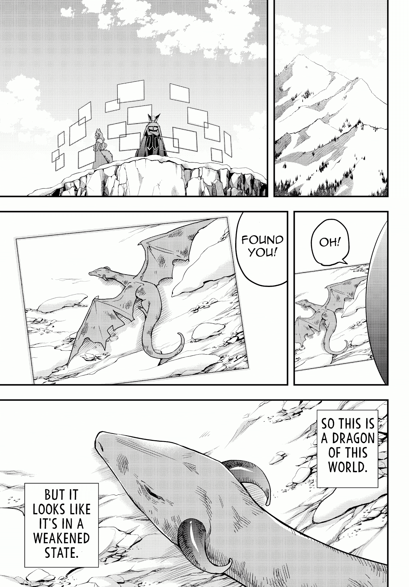 Jitsu wa Ore, Saikyou Deshita? Chapter 19.1 page 14 - Chapter 19.1: The Blizzard Dragon