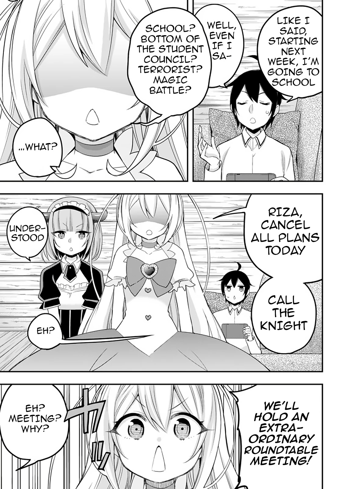 Jitsu wa Ore, Saikyou Deshita? Chapter 21 page 3 - Chapter 21: Roundtable Meeting