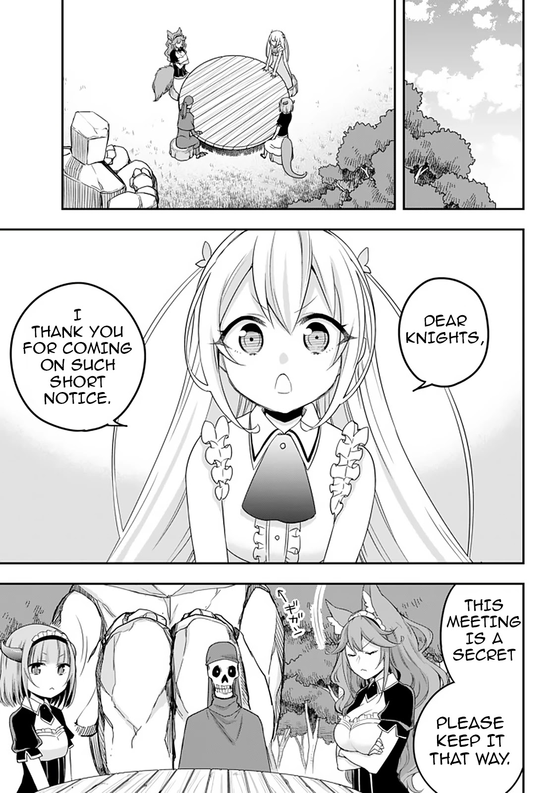 Jitsu wa Ore, Saikyou Deshita? Chapter 21 page 5 - Chapter 21: Roundtable Meeting