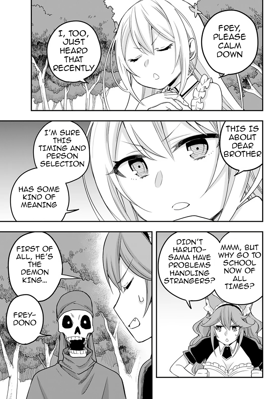 Jitsu wa Ore, Saikyou Deshita? Chapter 21 page 7 - Chapter 21: Roundtable Meeting