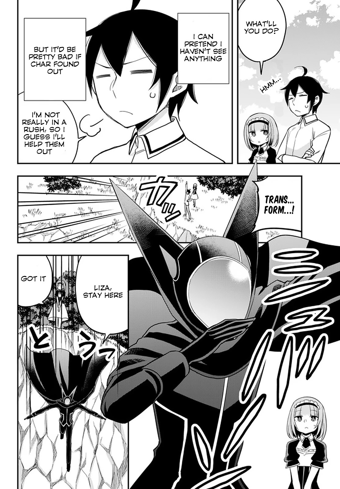 Jitsu wa Ore, Saikyou Deshita? Chapter 23.1 page 5 - Chapter 23.1: New Encounters