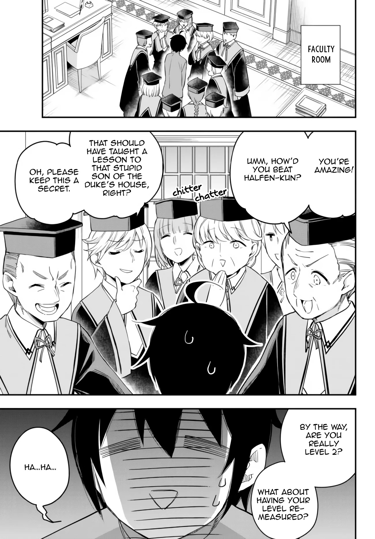 Jitsu wa Ore, Saikyou Deshita? Chapter 28 page 1 - Chapter 28: The Annoying Professor Keeps Following Me Around...