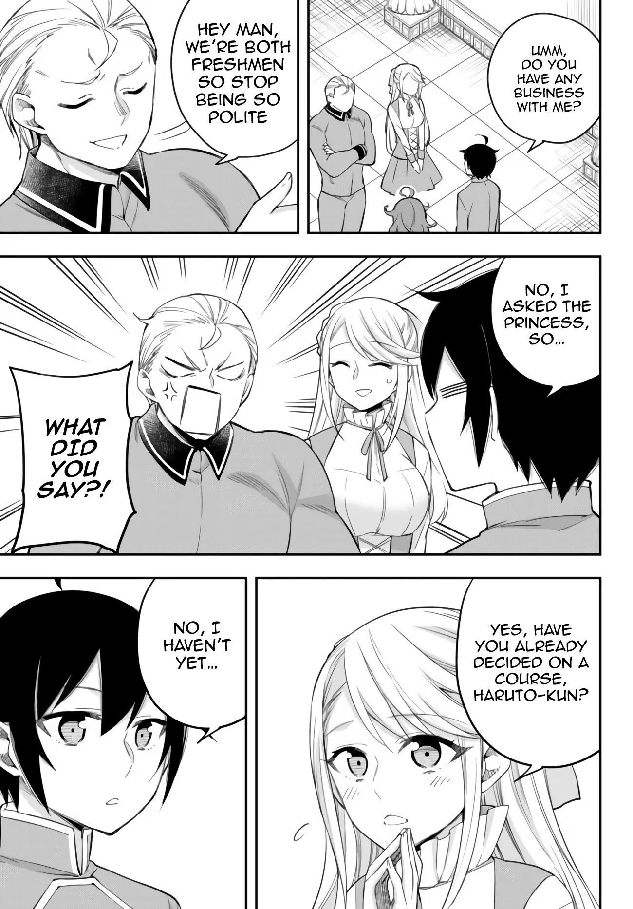 Jitsu wa Ore, Saikyou Deshita? Chapter 28 page 11 - Chapter 28: The Annoying Professor Keeps Following Me Around...