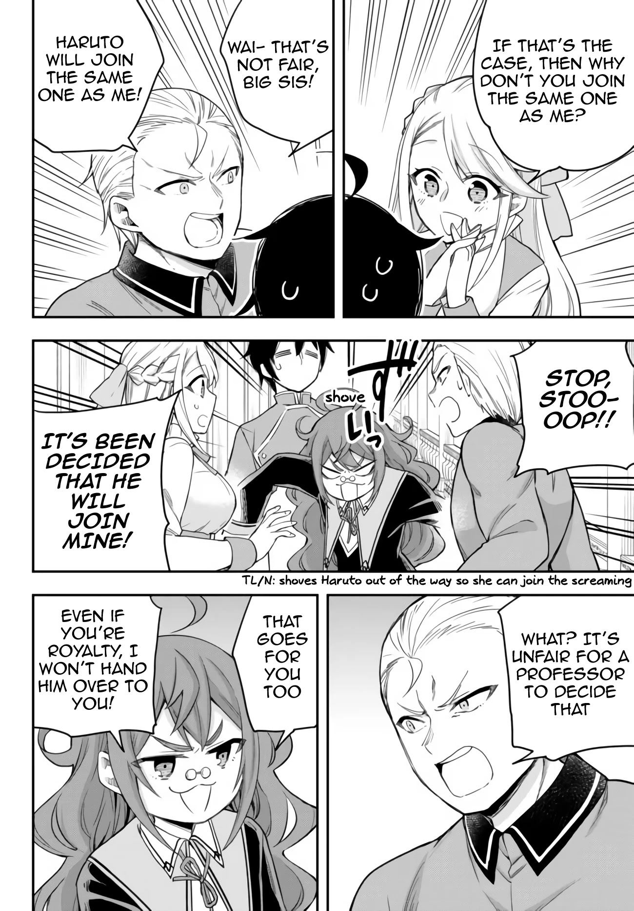 Jitsu wa Ore, Saikyou Deshita? Chapter 28 page 12 - Chapter 28: The Annoying Professor Keeps Following Me Around...