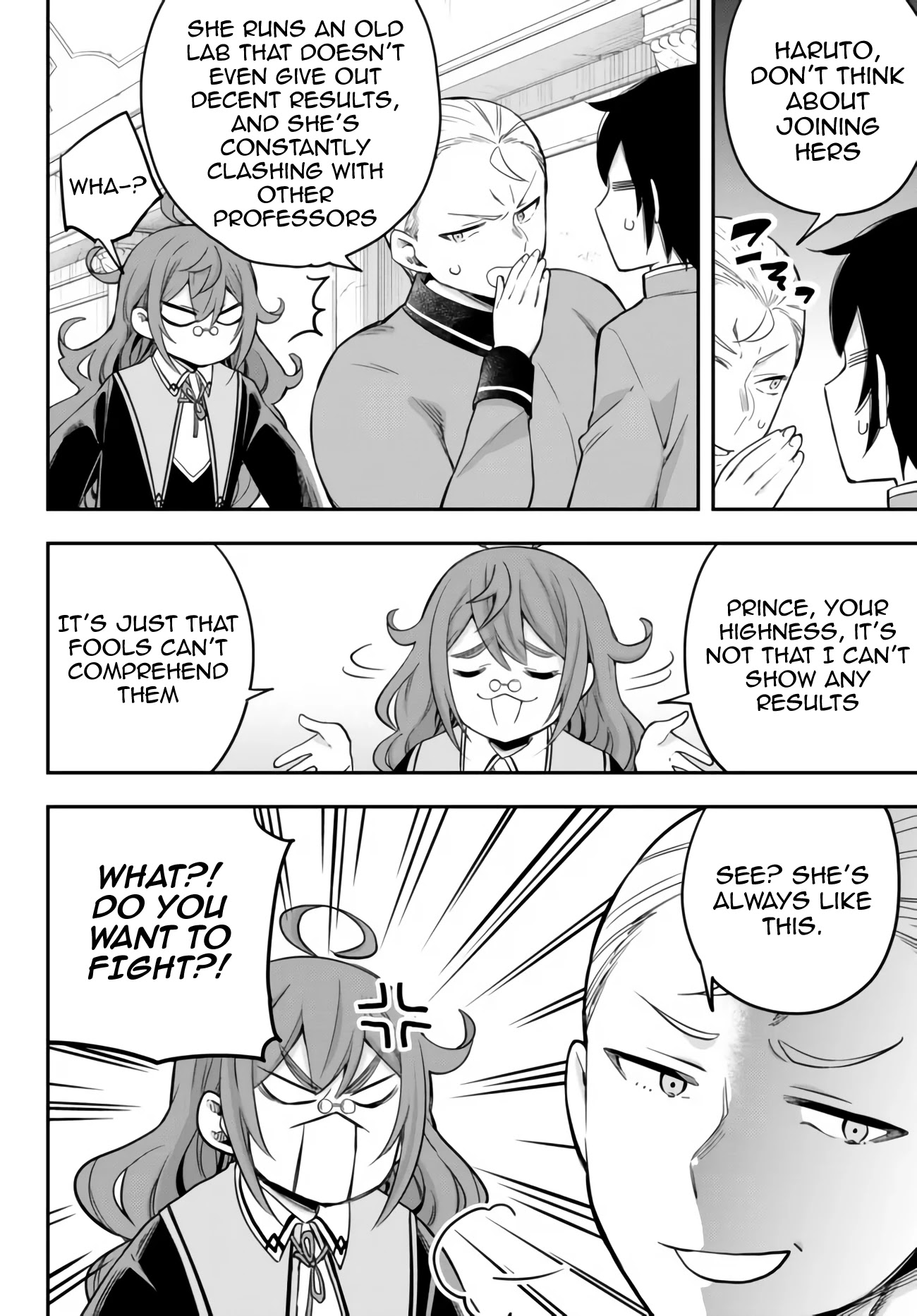 Jitsu wa Ore, Saikyou Deshita? Chapter 28 page 14 - Chapter 28: The Annoying Professor Keeps Following Me Around...