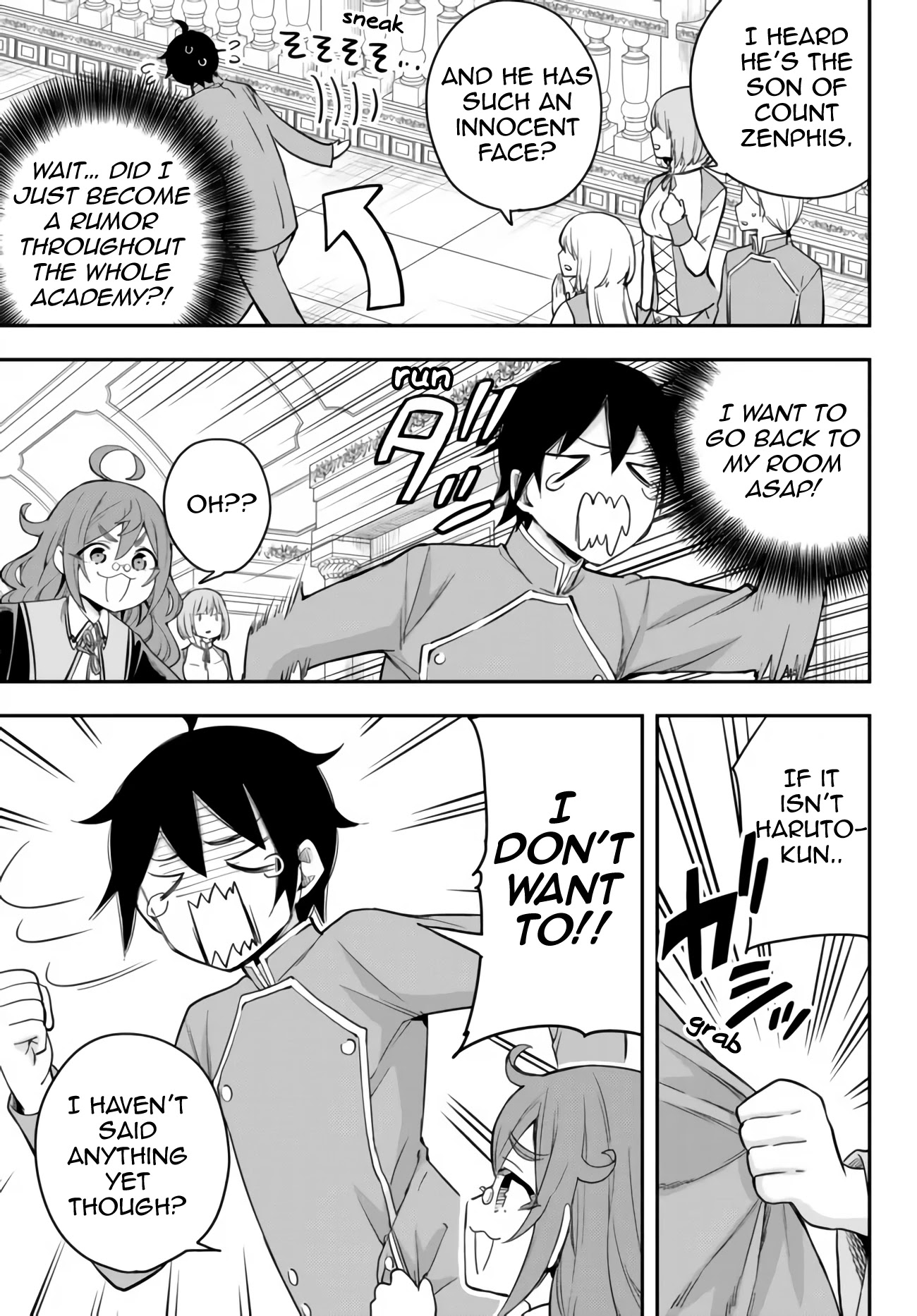 Jitsu wa Ore, Saikyou Deshita? Chapter 28 page 3 - Chapter 28: The Annoying Professor Keeps Following Me Around...